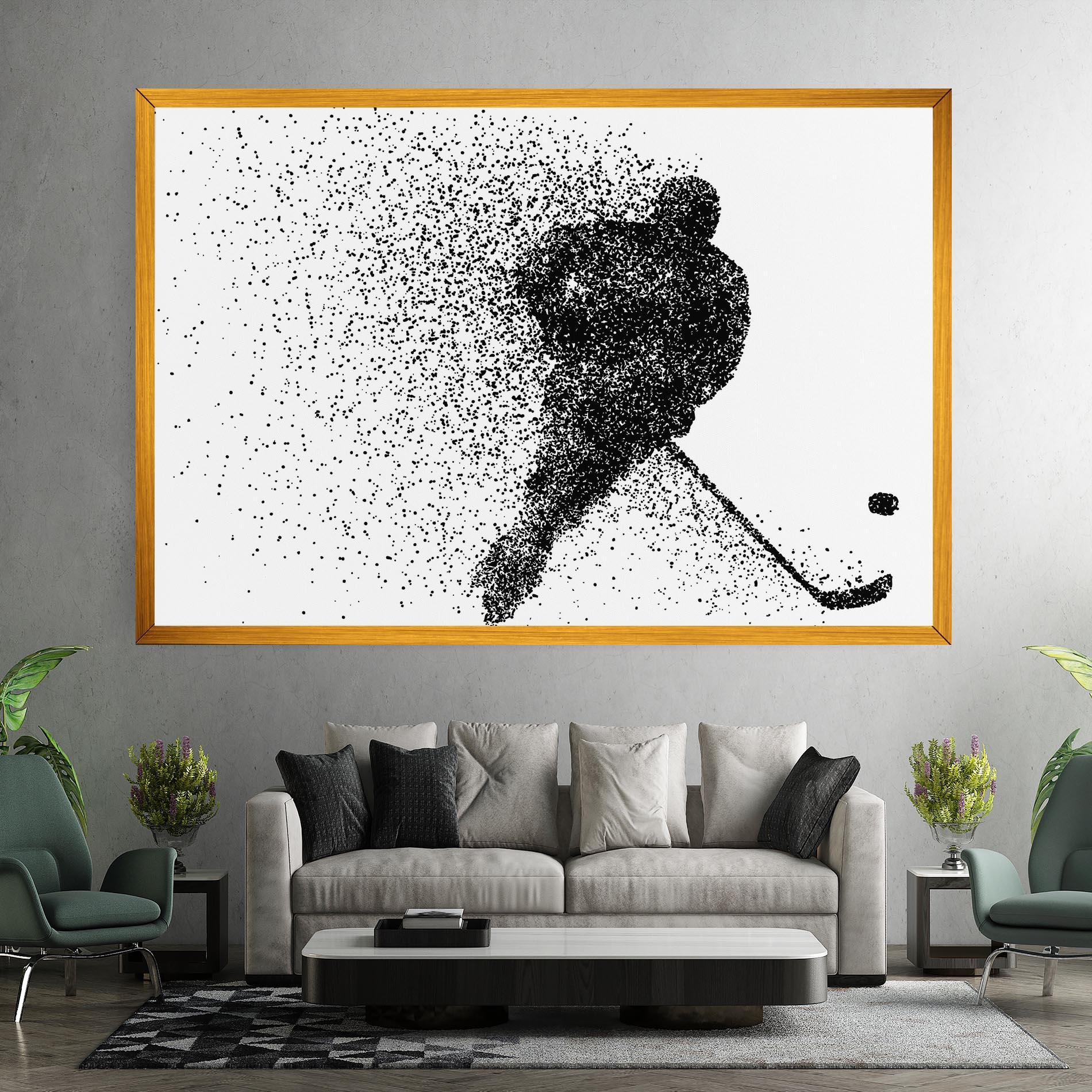 Tablou Canvas Hockey Art mockup 7