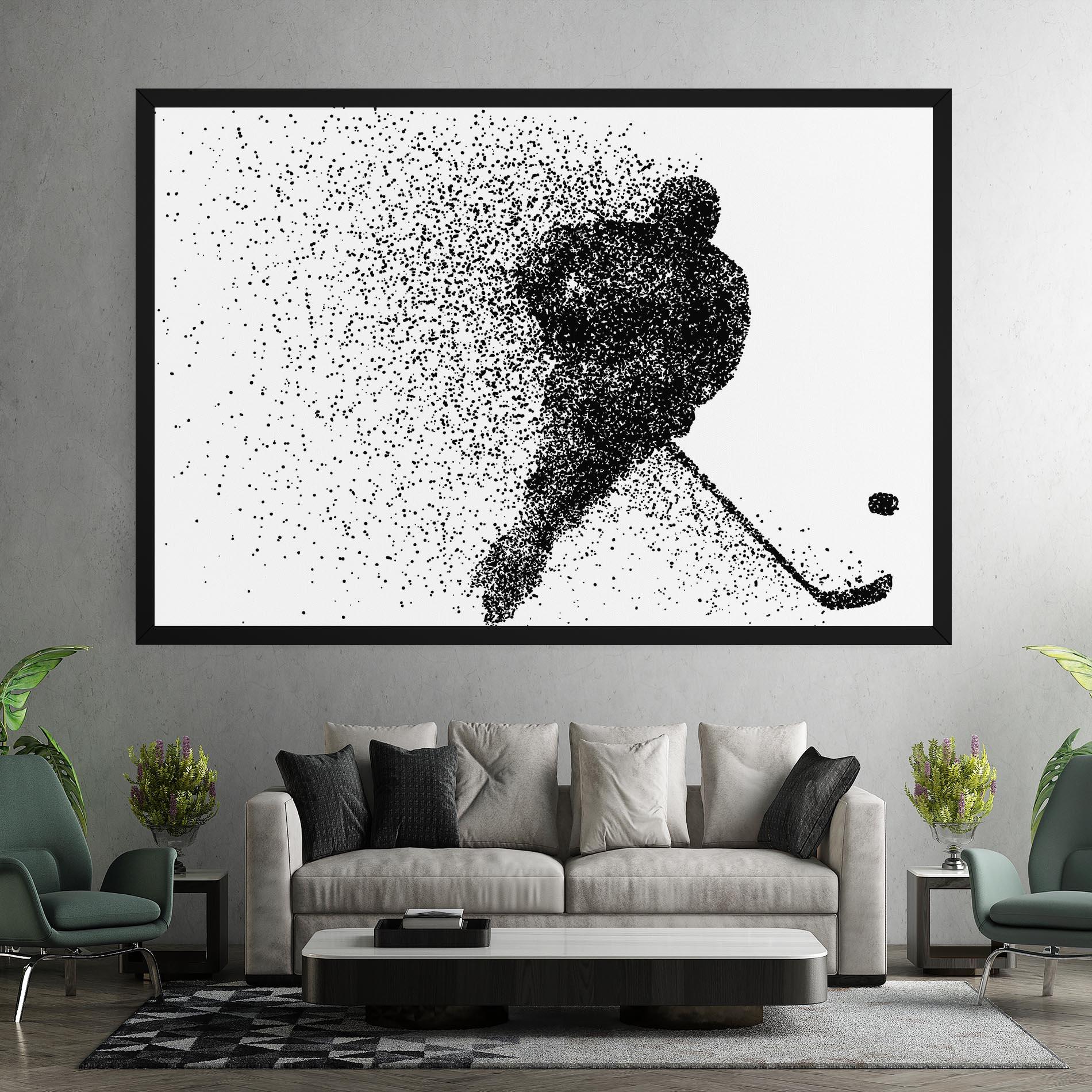Tablou Canvas Hockey Art mockup 7