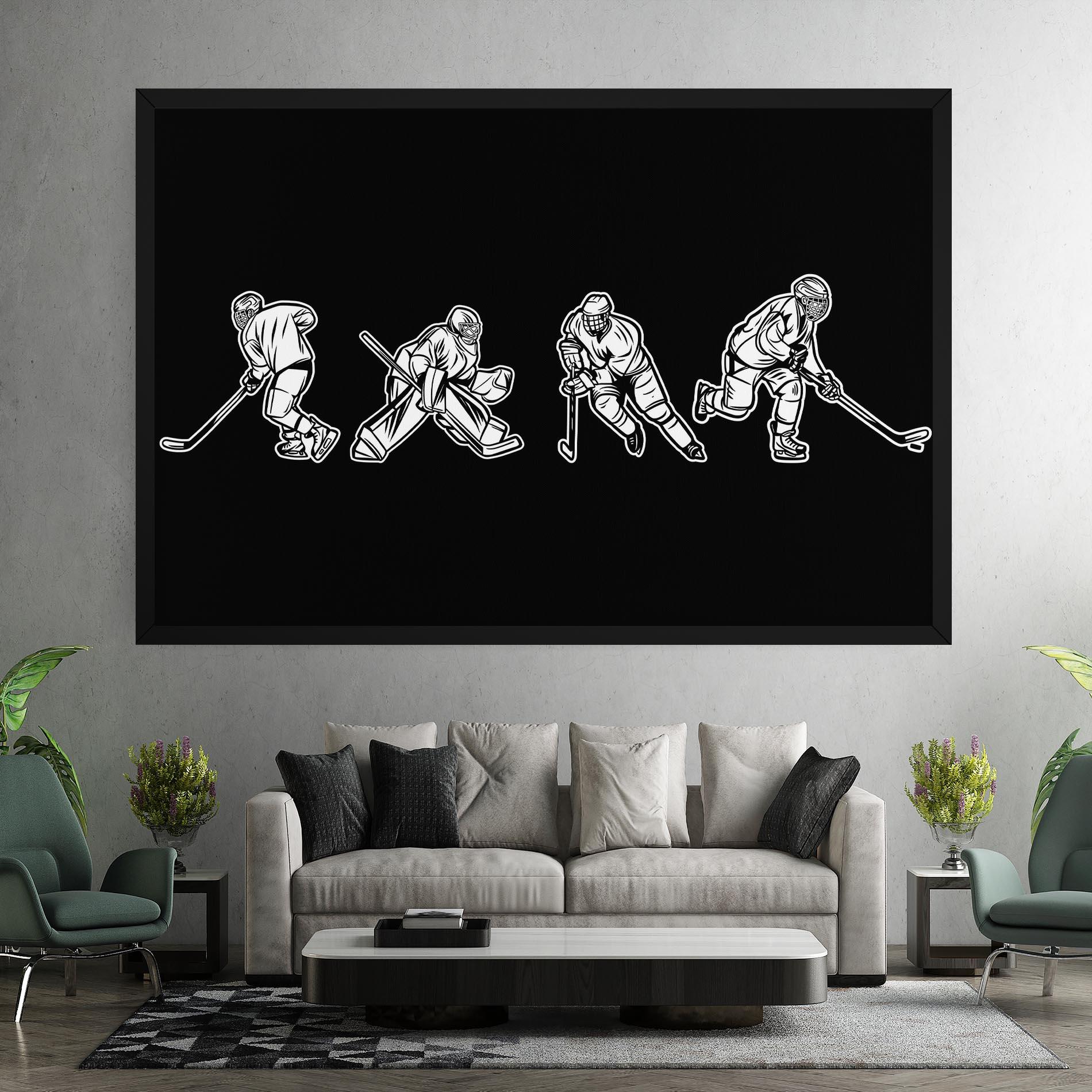 Tablou Canvas Hockey Four mockup 7