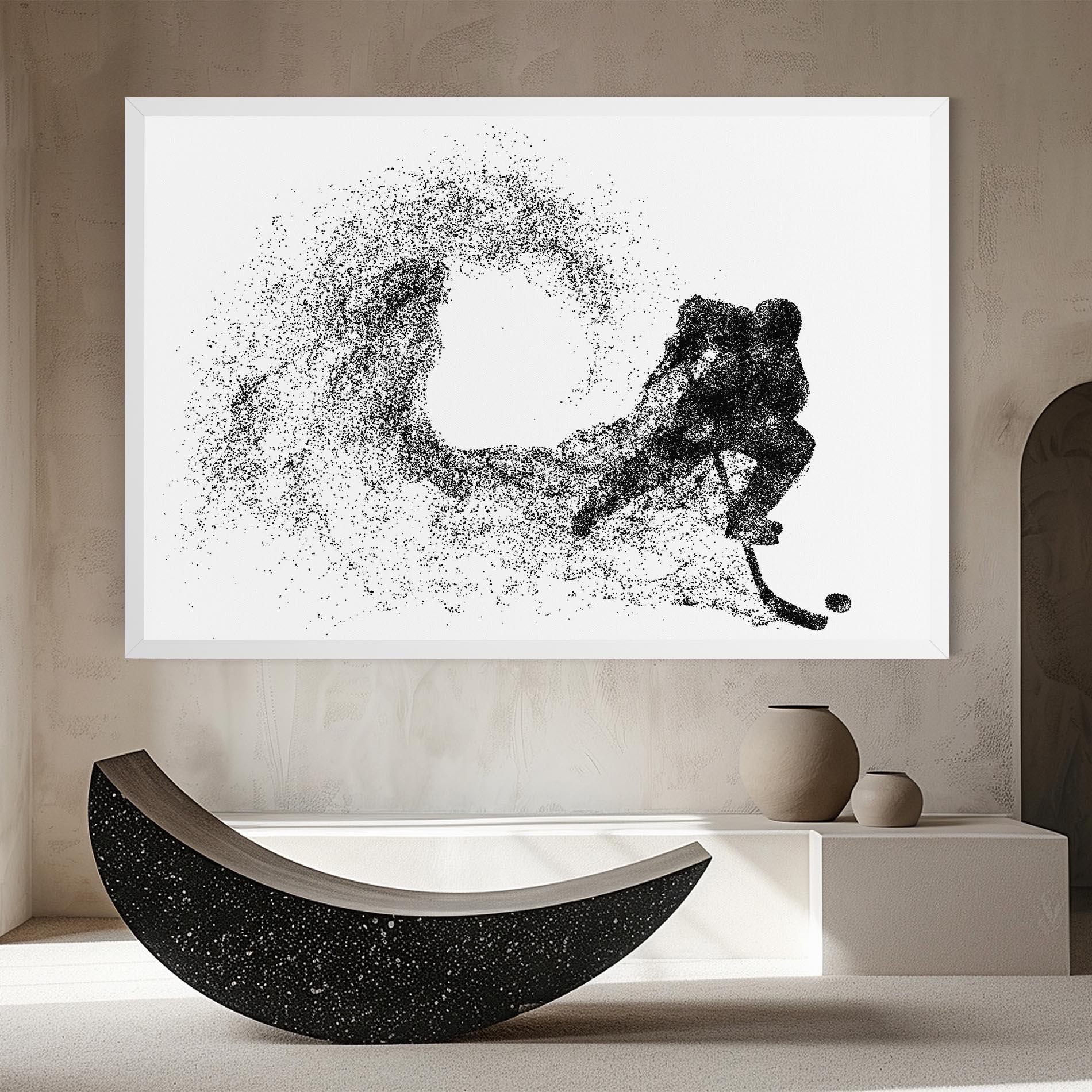 Tablou Canvas Hockey Playing mockup 8