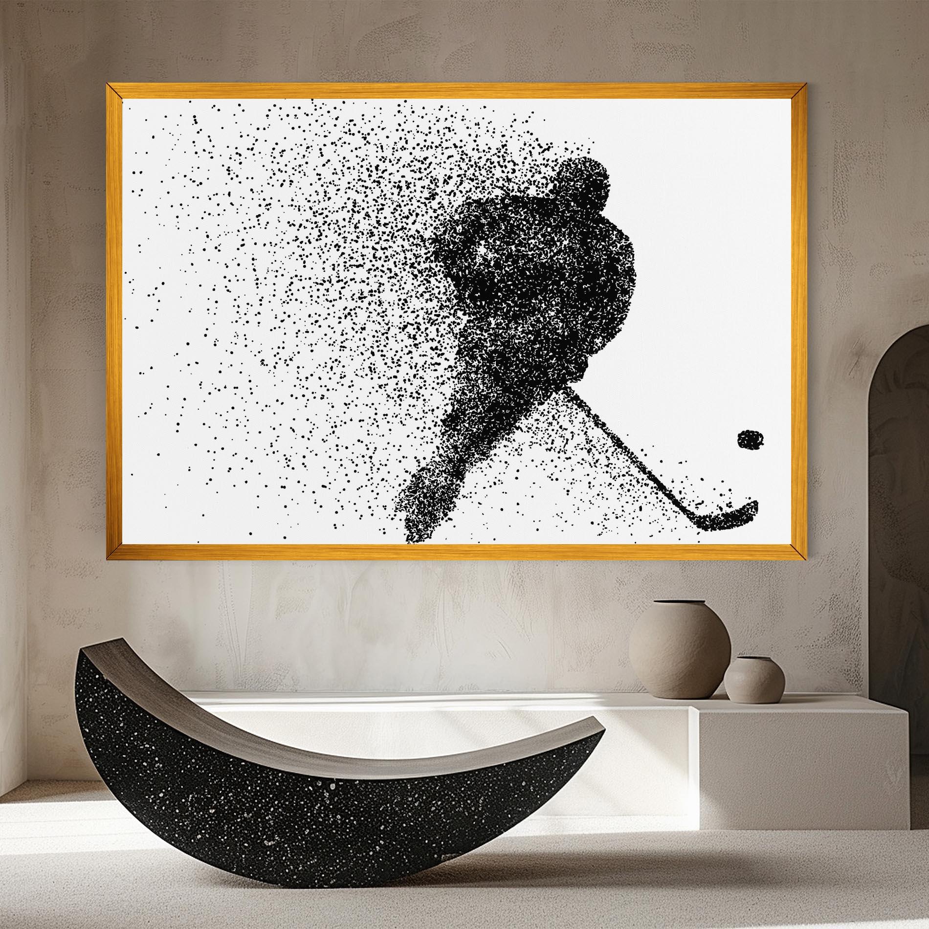 Tablou Canvas Hockey Art mockup 8