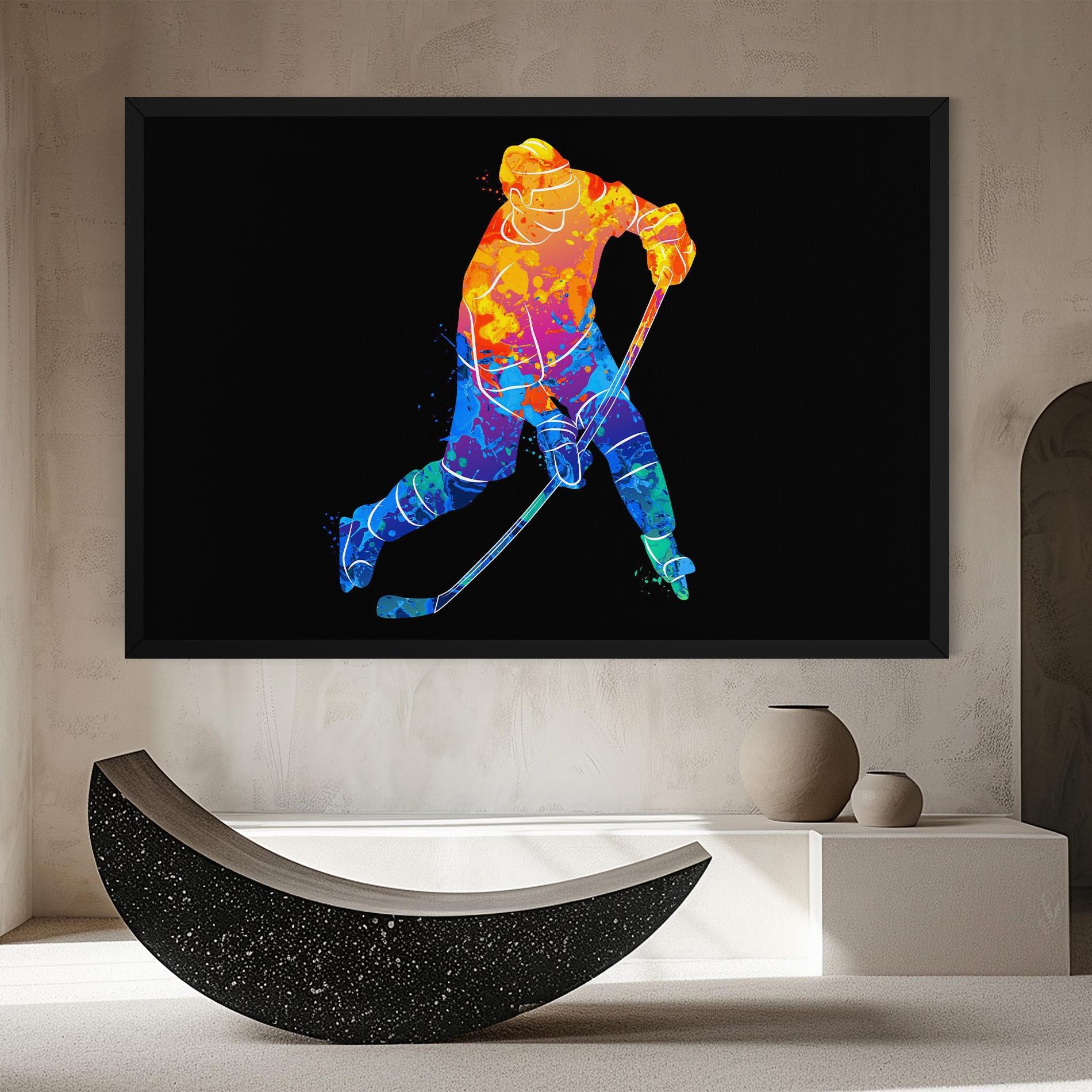 Tablou Canvas Color Mix Hockey mockup 8