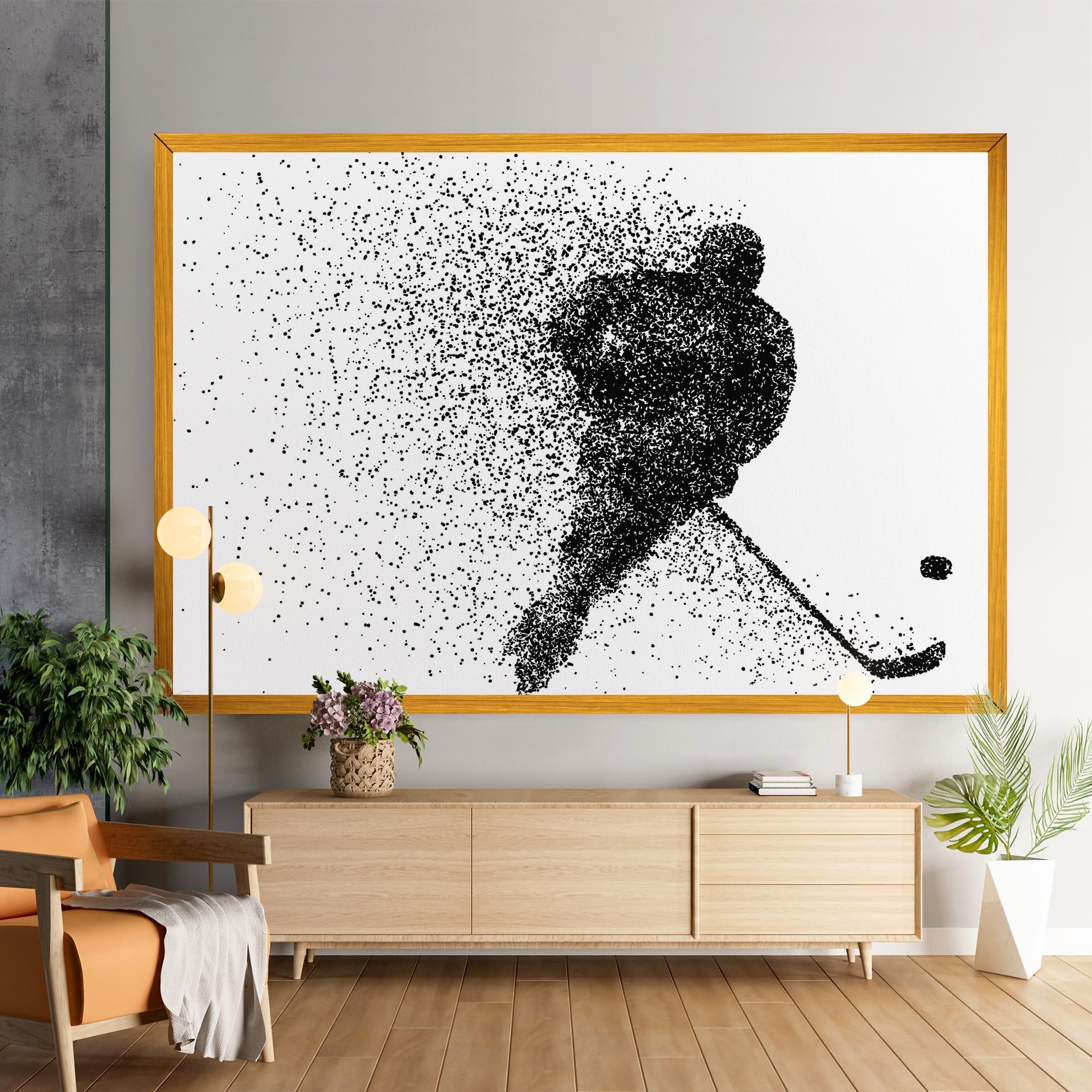 Tablou Canvas Hockey Art mockup 9