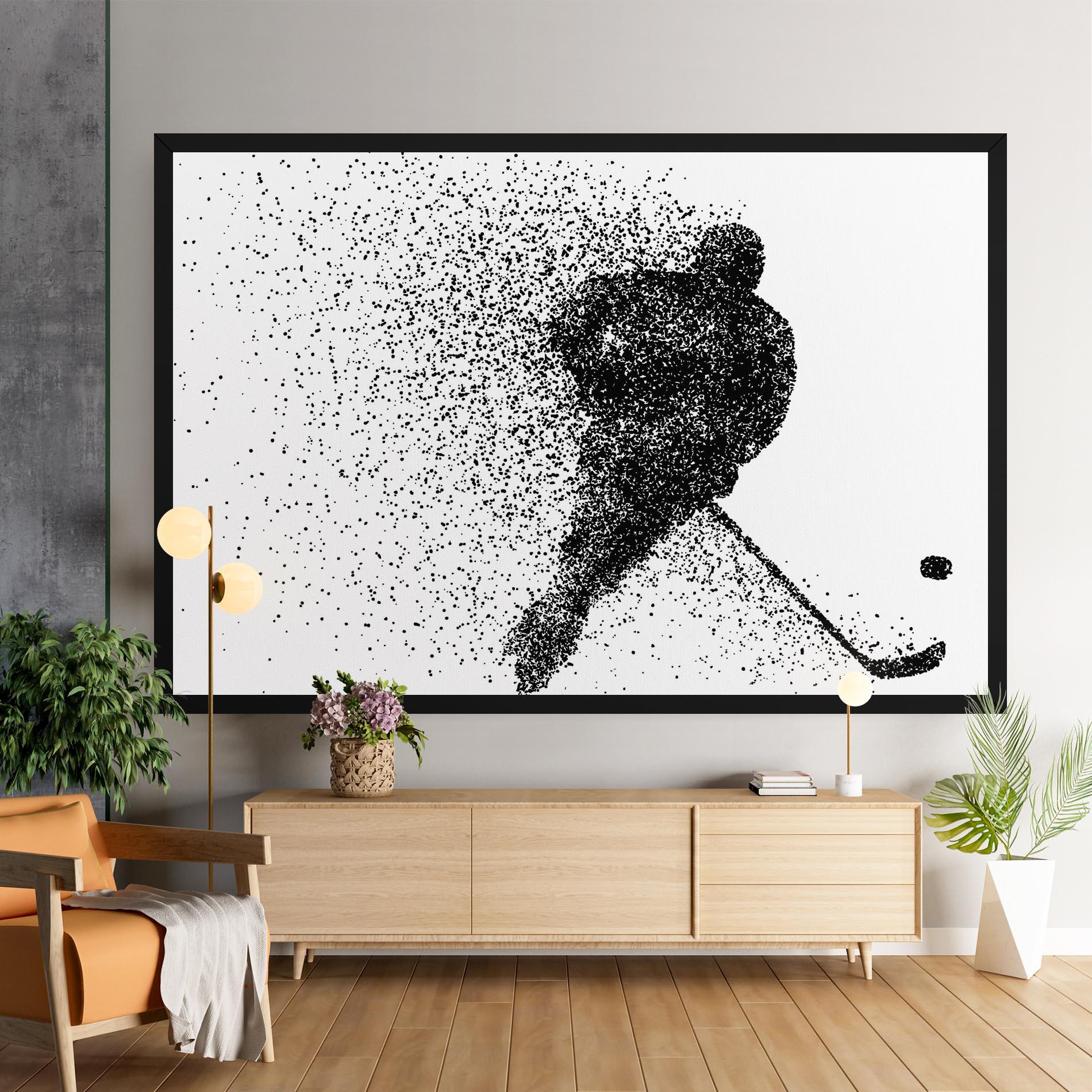 Tablou Canvas Hockey Art mockup 9
