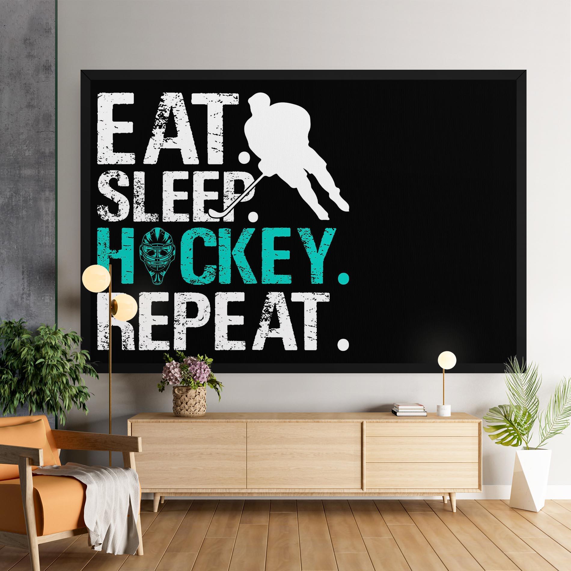 Tablou Canvas Sleep Hockey mockup 9