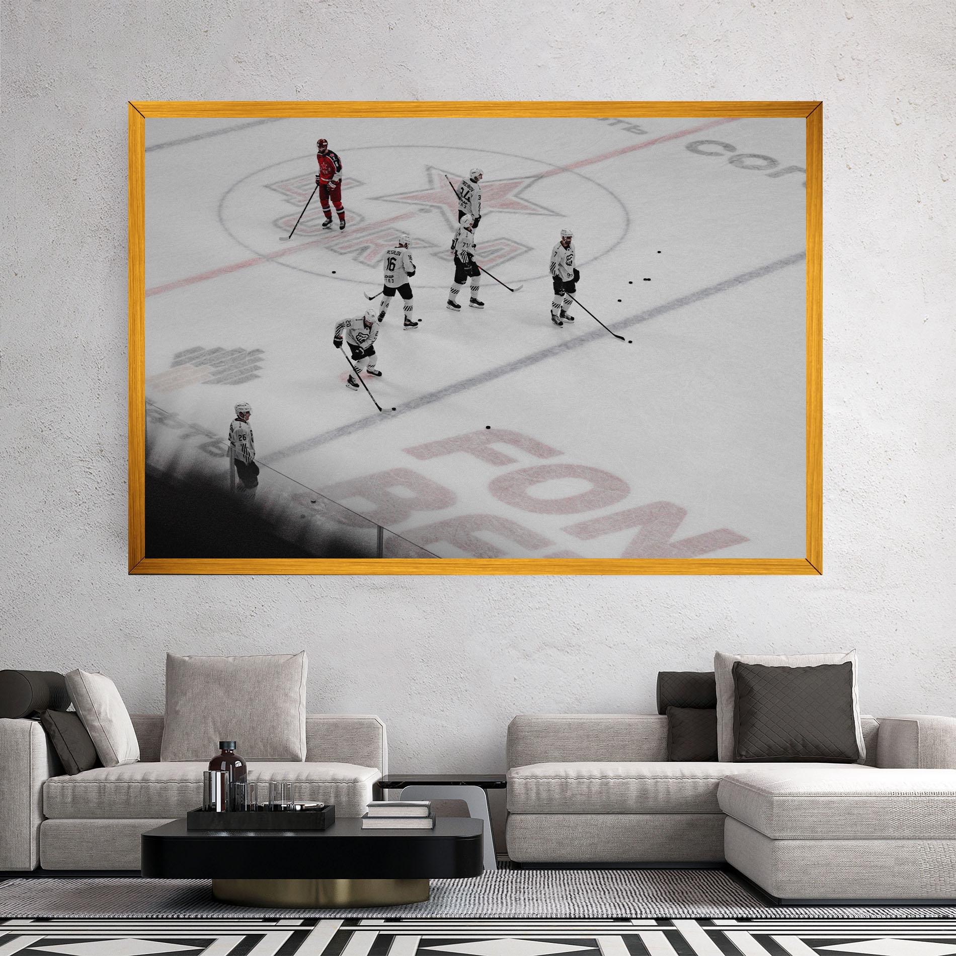 Tablou Canvas Ice Intuition mockup 2