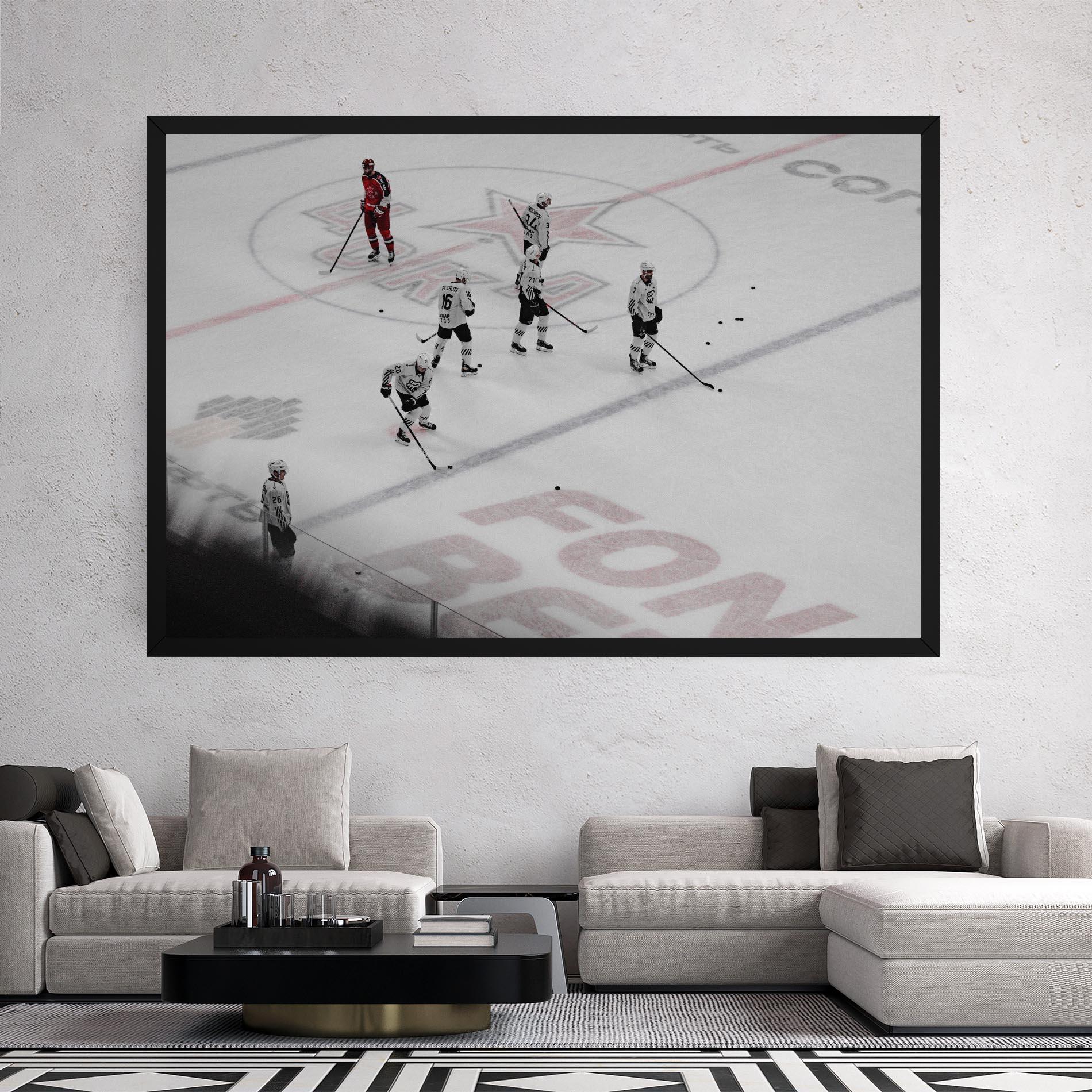 Tablou Canvas Ice Intuition mockup 2