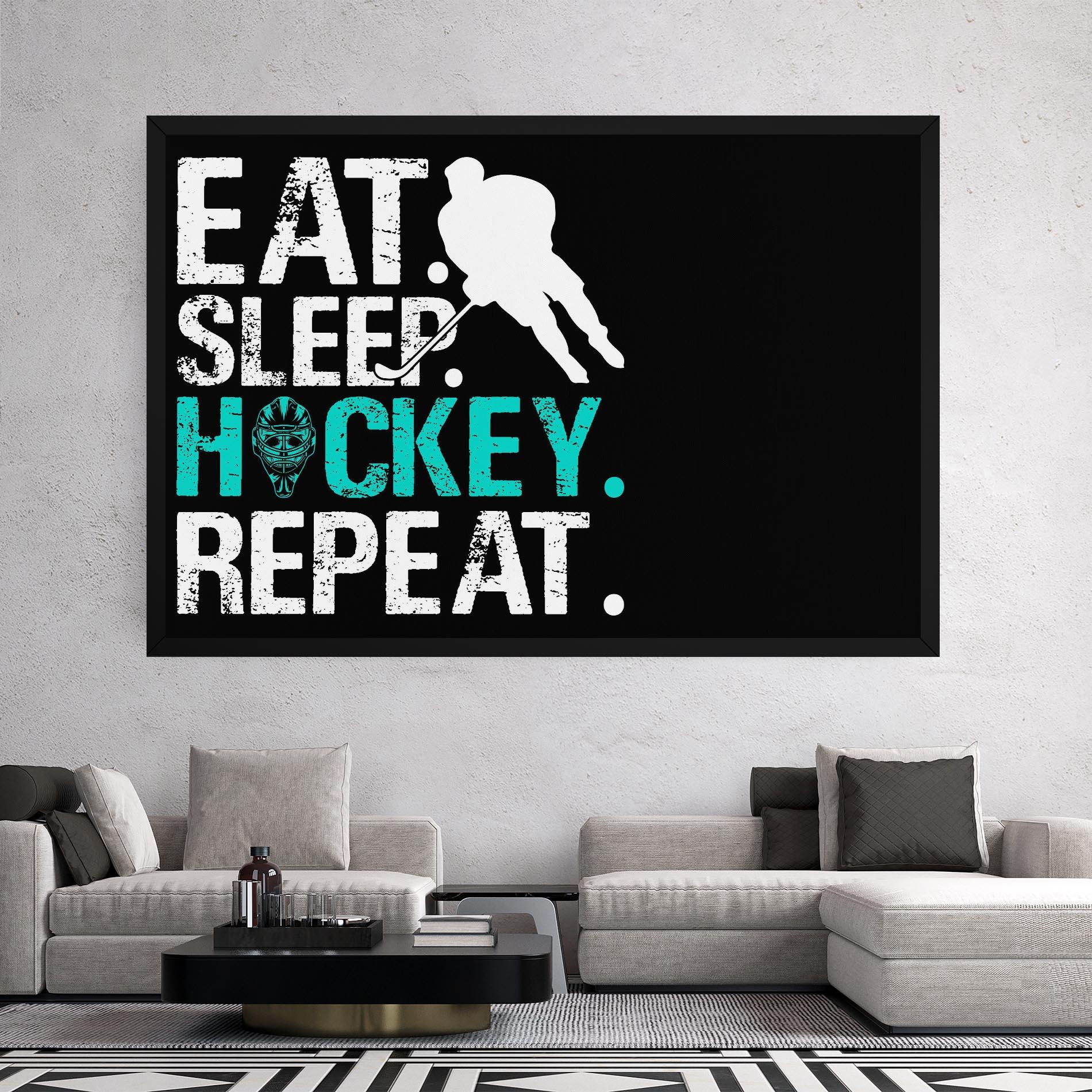 Tablou Canvas Sleep Hockey mockup 2