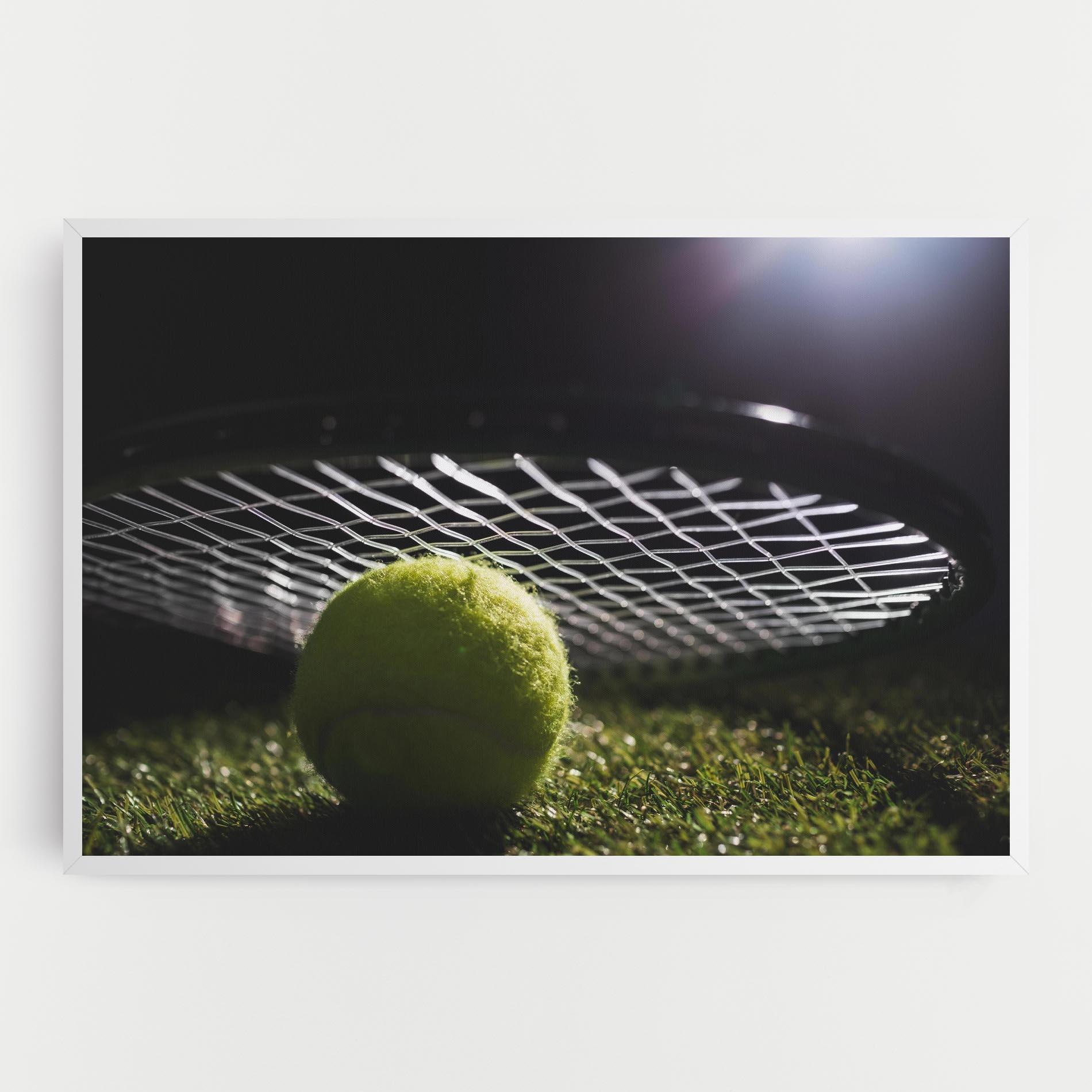 Tablou Canvas Close Up Tennis Ball mockup 0