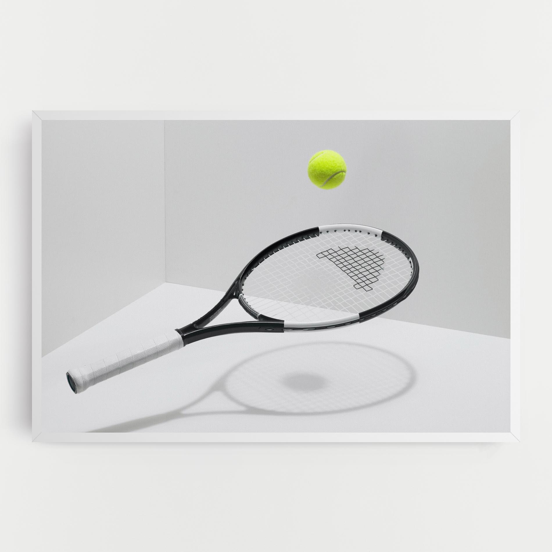 Tablou Canvas Floating Tennis Racket mockup 0