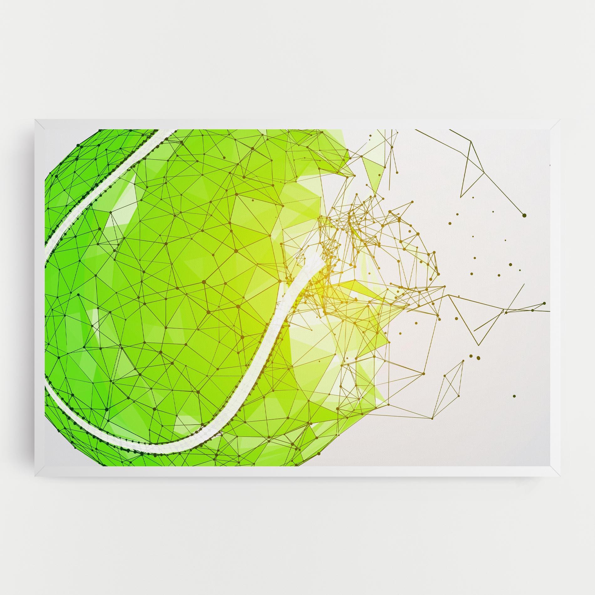 Tablou Canvas Green Line Tennis mockup 0