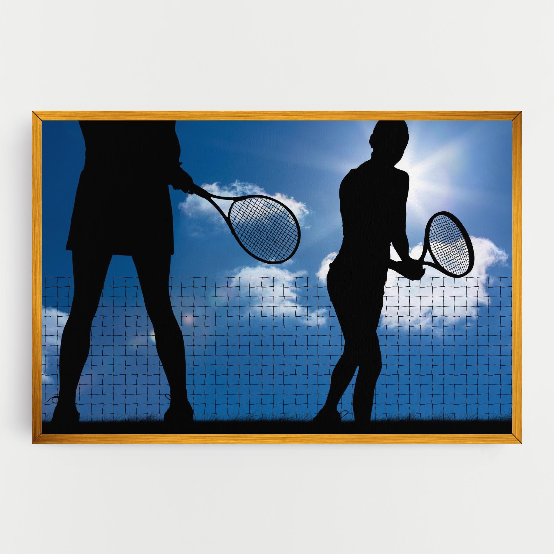 Tablou Canvas Blue Sky Tennis mockup 0