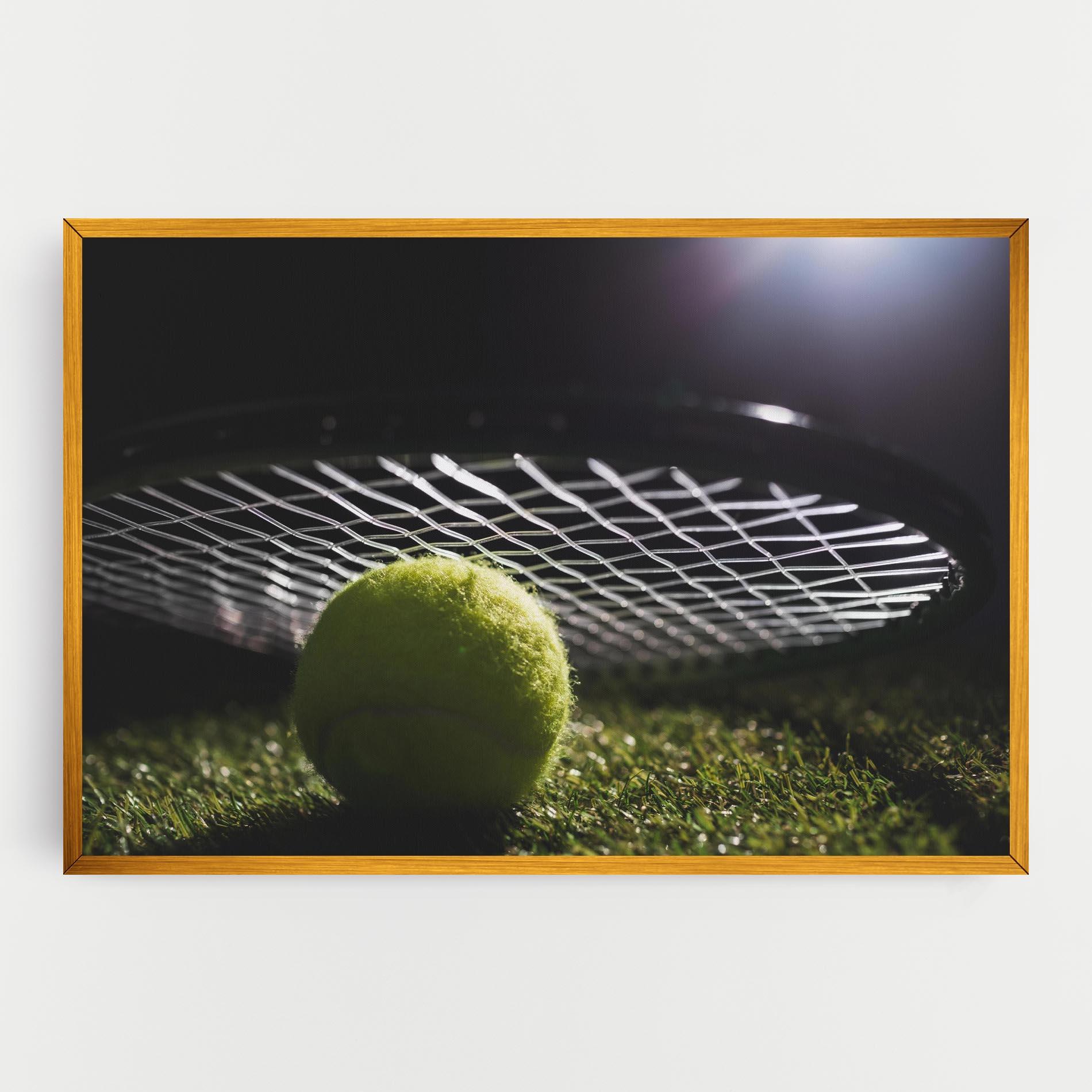 Tablou Canvas Close Up Tennis Ball mockup 0