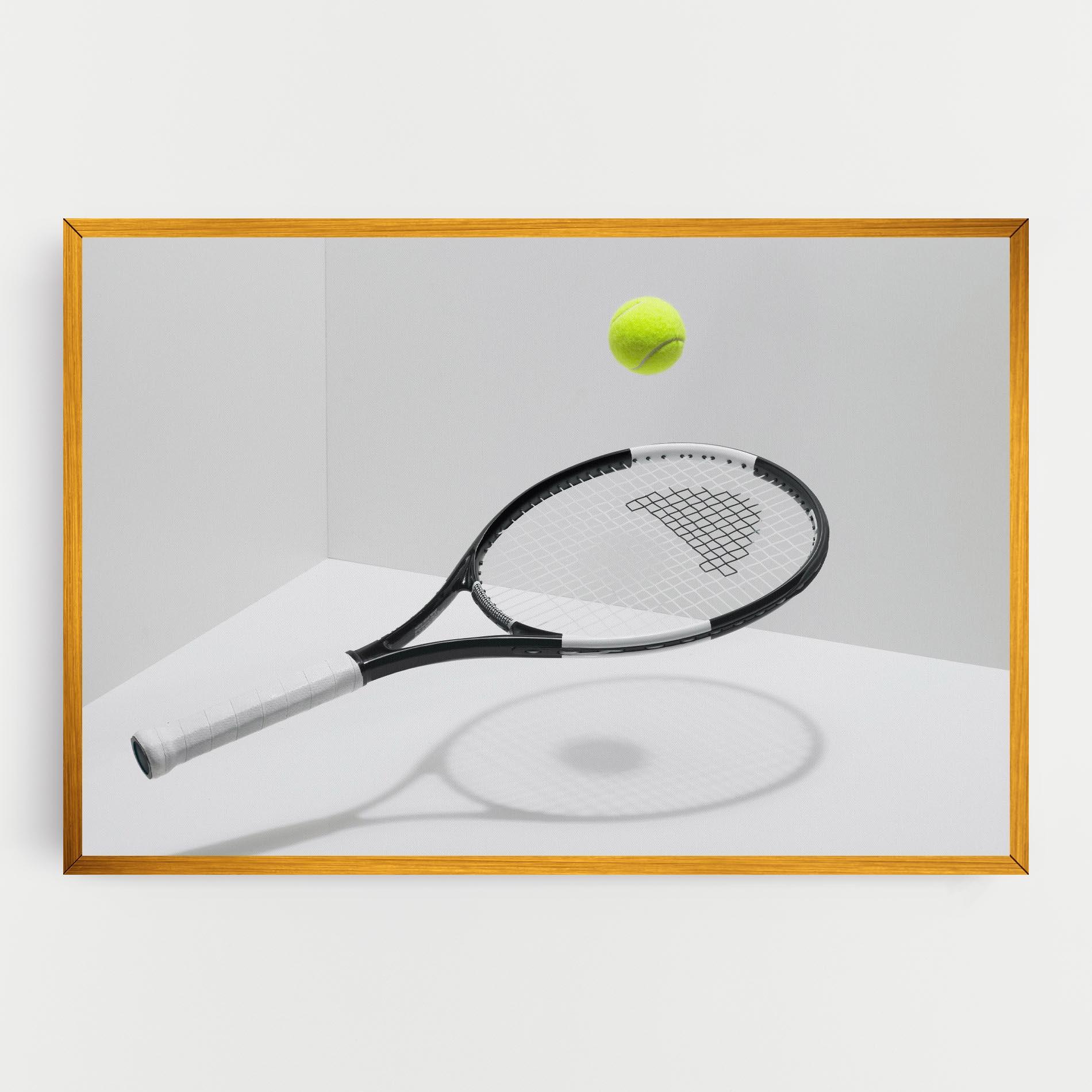 Tablou Canvas Floating Tennis Racket mockup 0