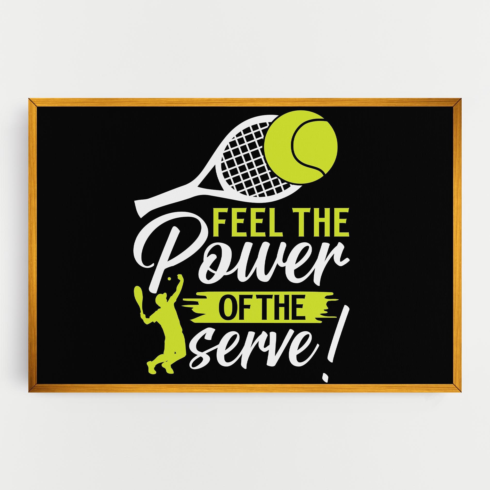 Tablou Canvas Power Serve mockup 0
