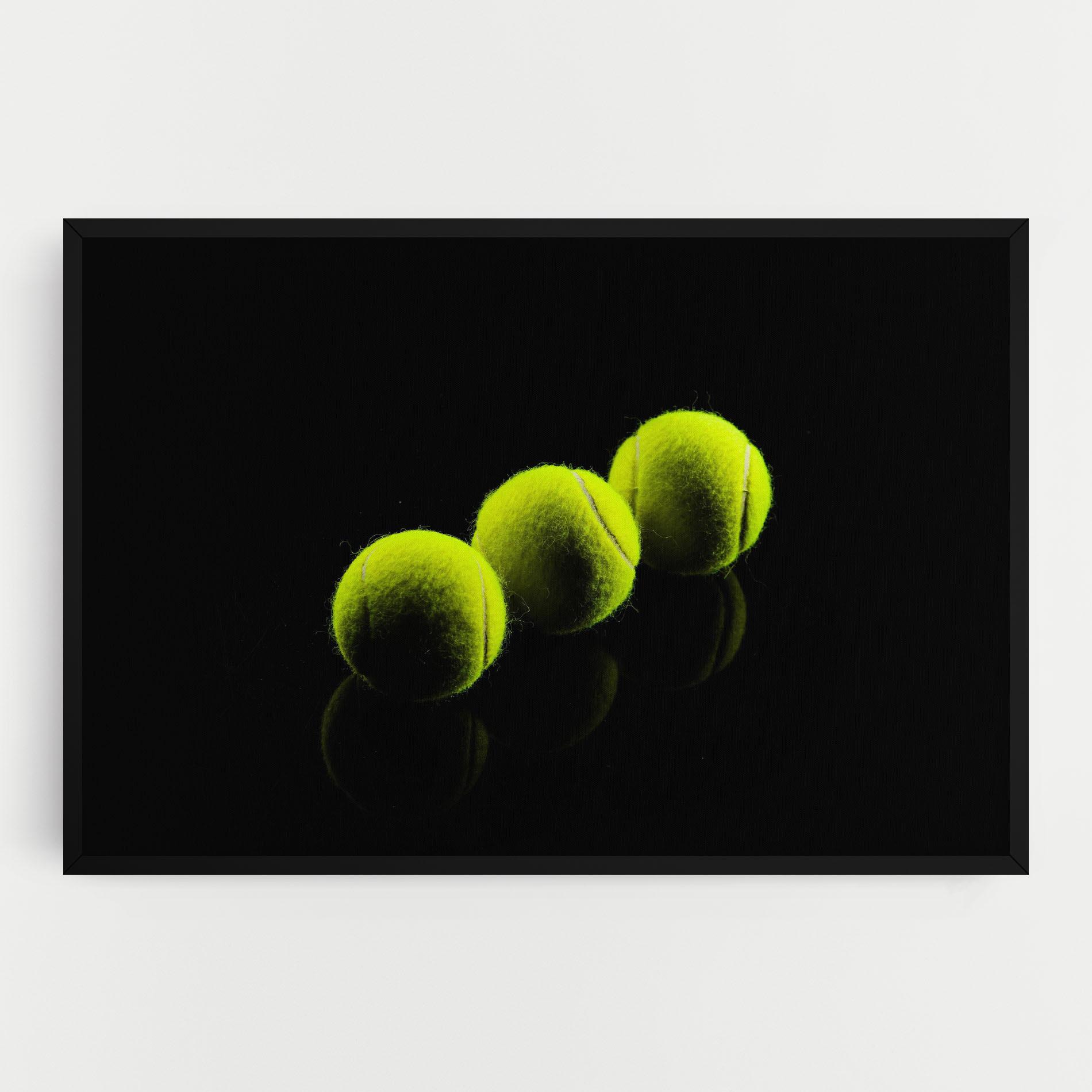 Tablou Canvas 3 Tennis Balls mockup 0
