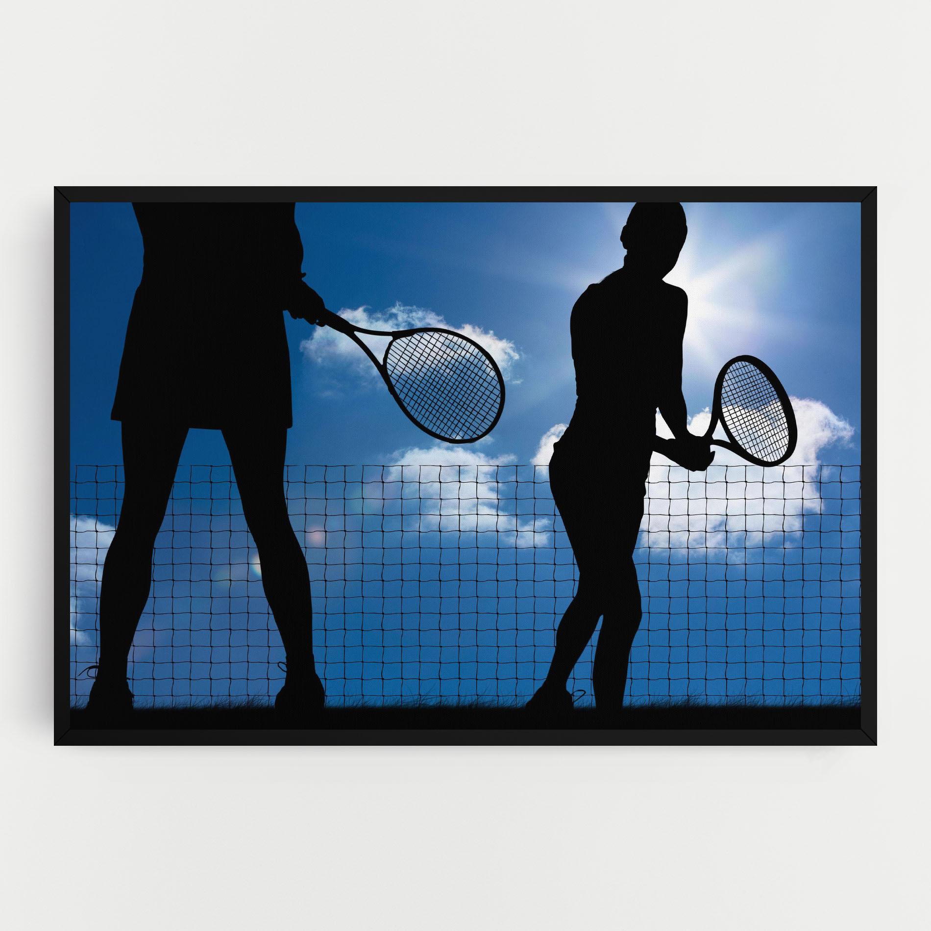 Tablou Canvas Blue Sky Tennis mockup 0