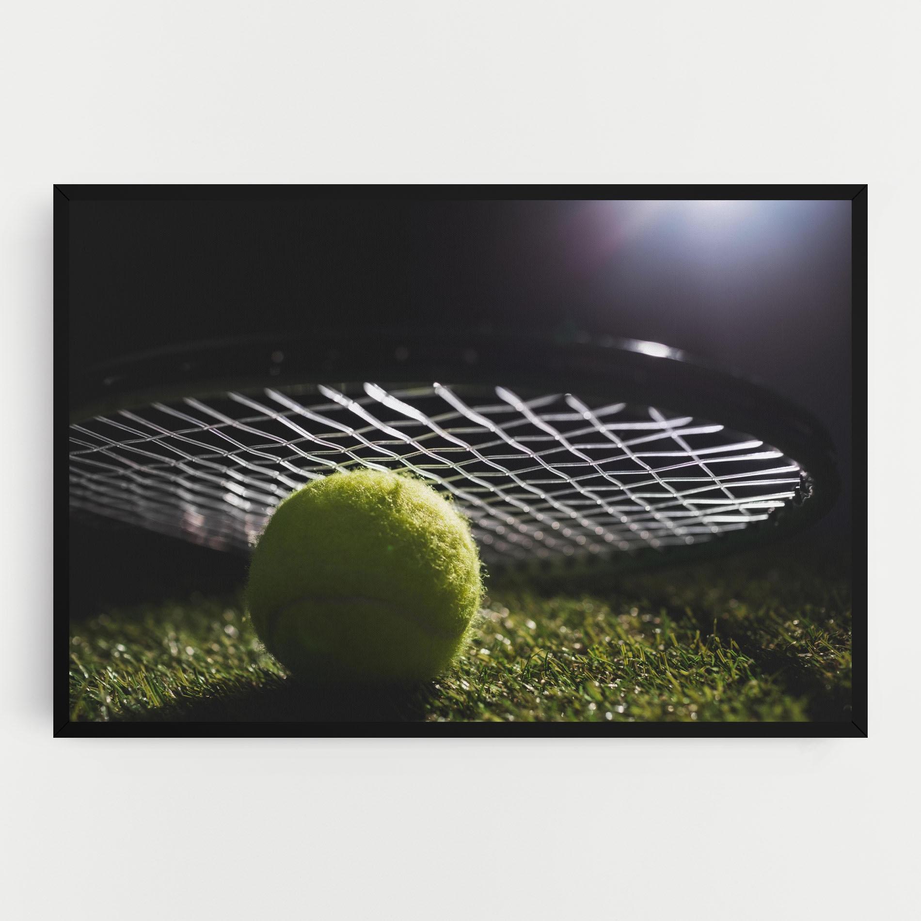 Tablou Canvas Close Up Tennis Ball mockup 0