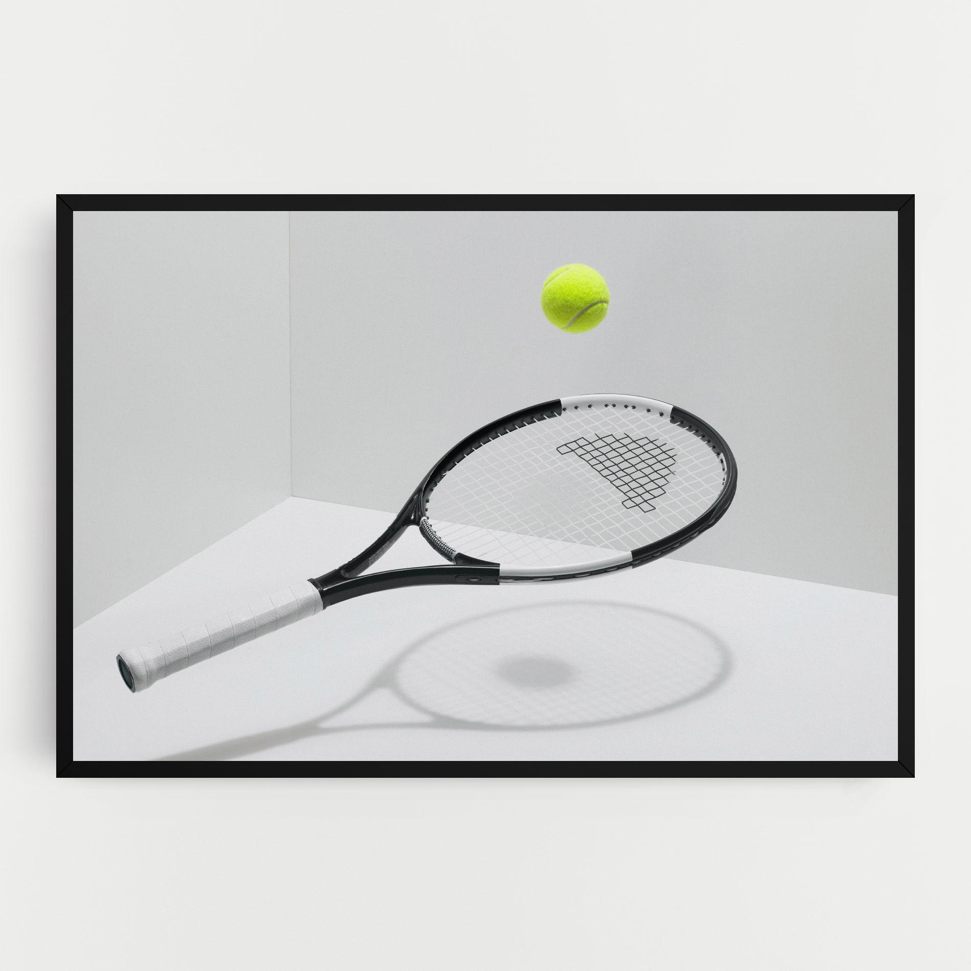 Tablou Canvas Floating Tennis Racket mockup 0