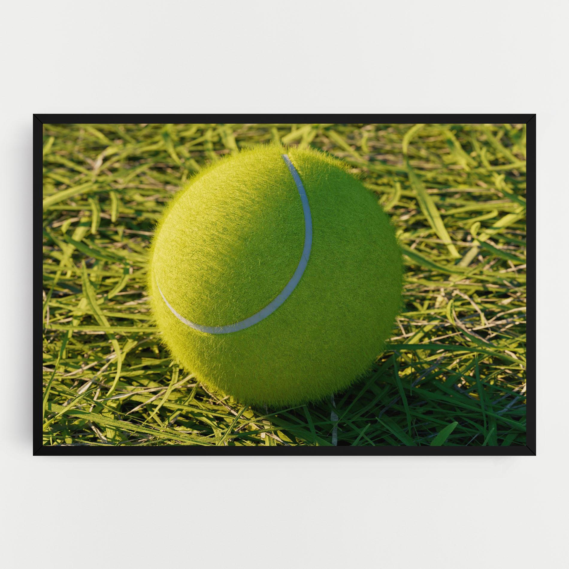 Tablou Canvas Green Tennis Ball mockup 0