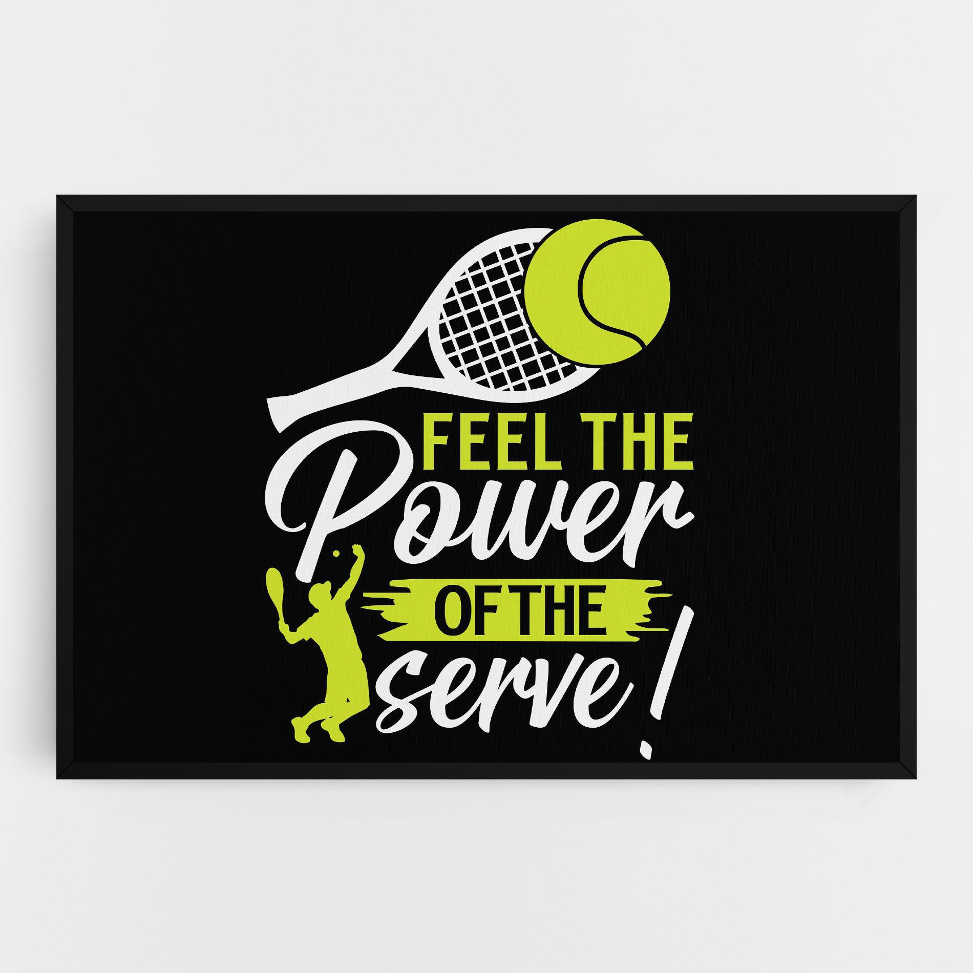 Tablou Canvas Power Serve mockup 0