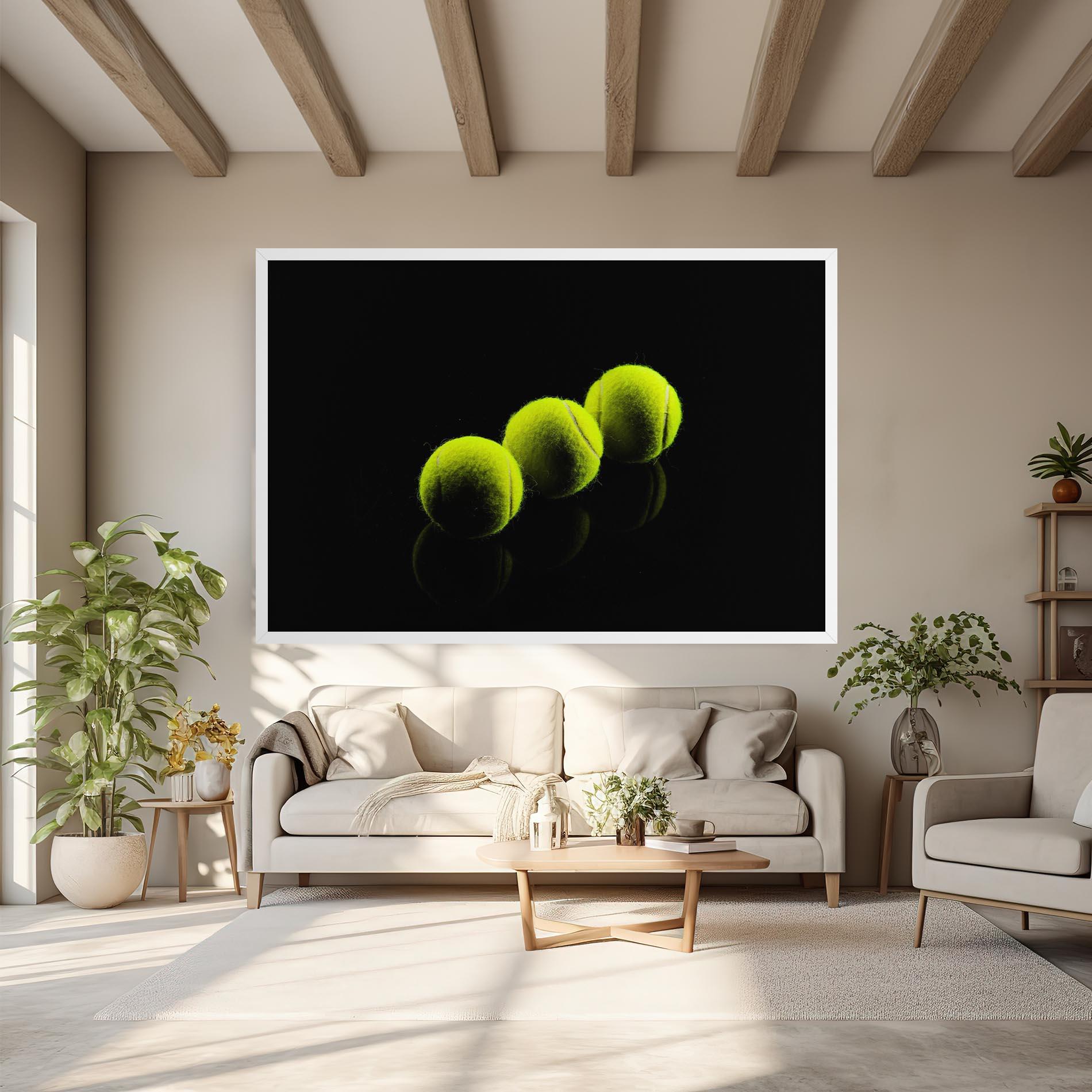 Tablou Canvas 3 Tennis Balls mockup 6