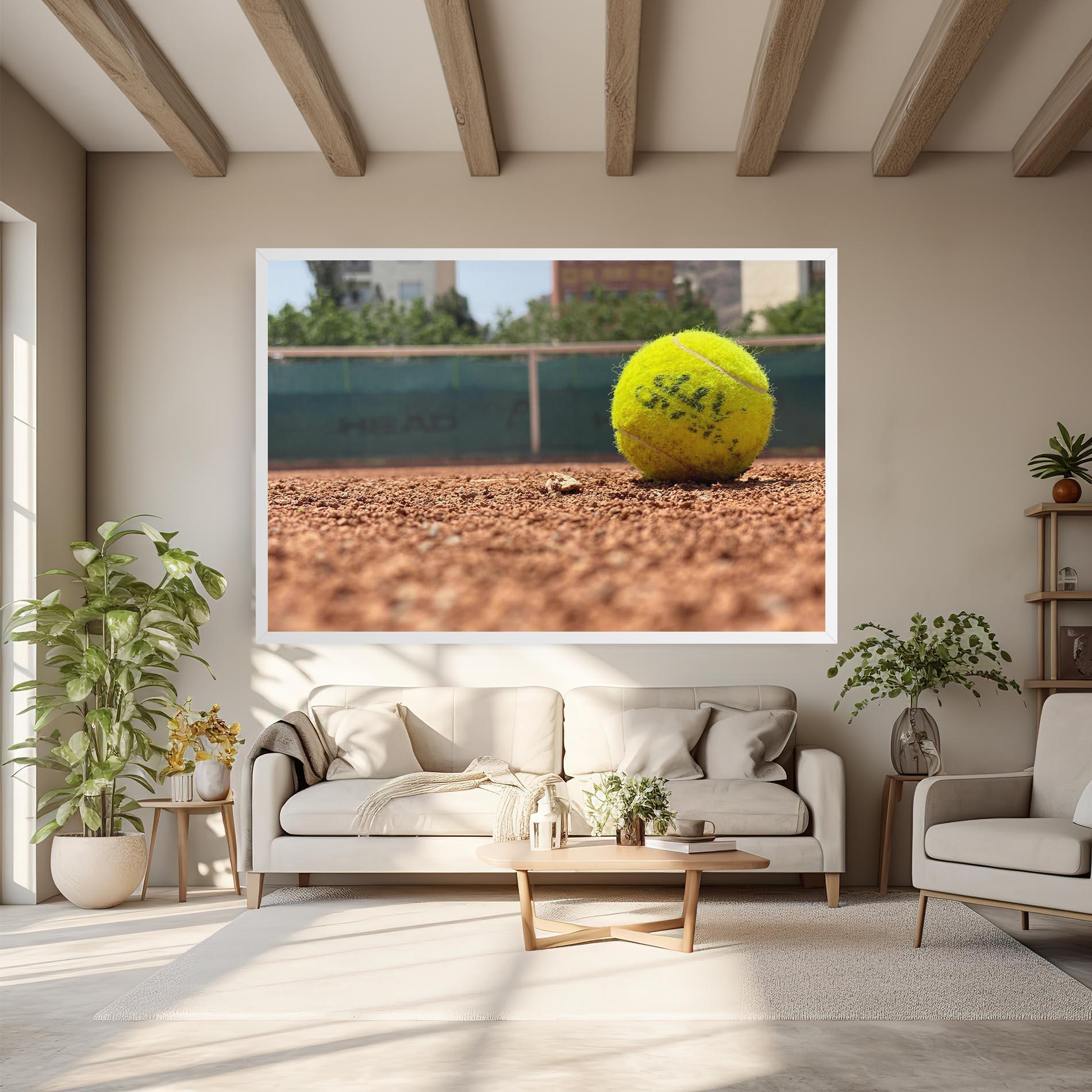Tablou Canvas Lost Tennis Ball mockup 6