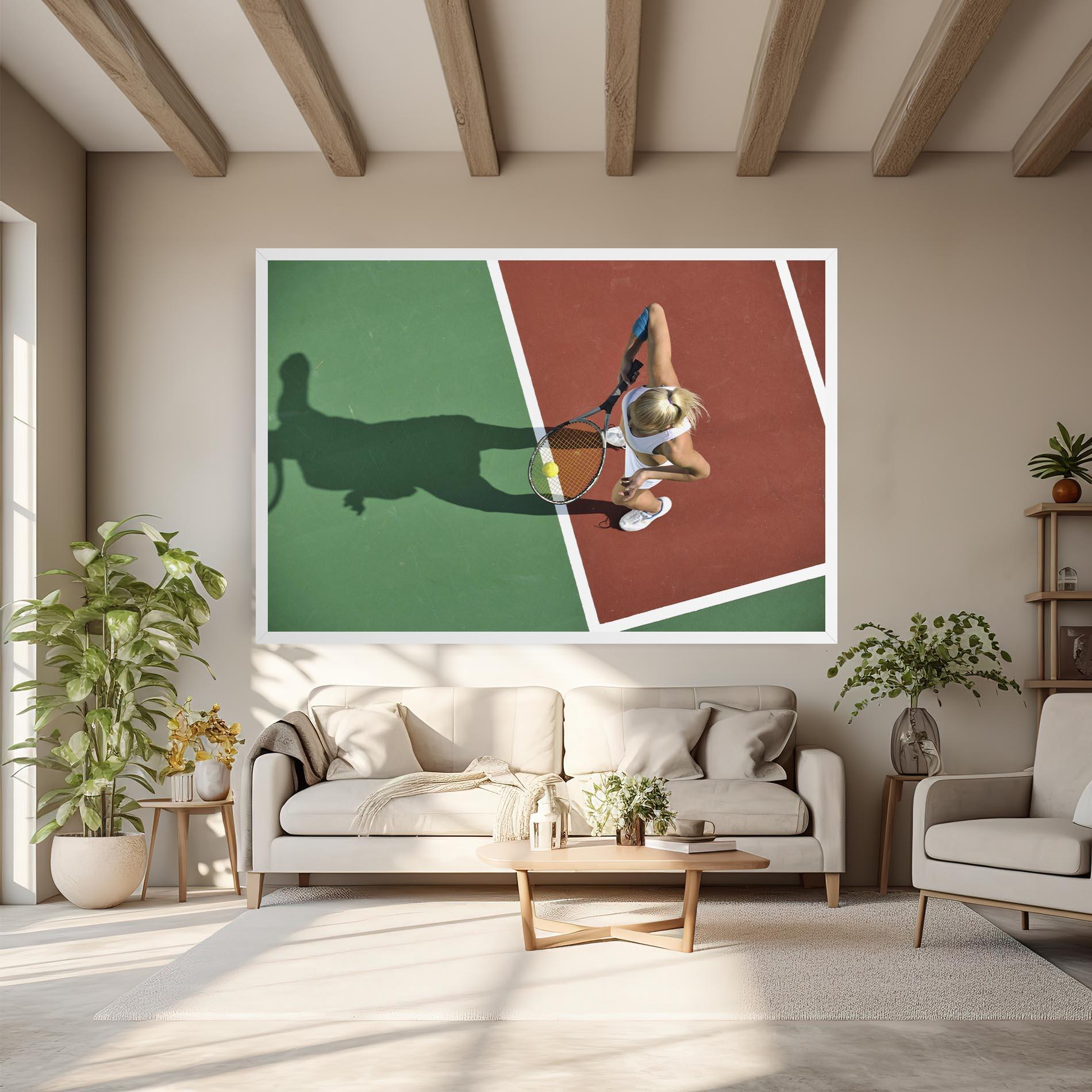 Tablou Canvas Outdoor Tennis mockup 6