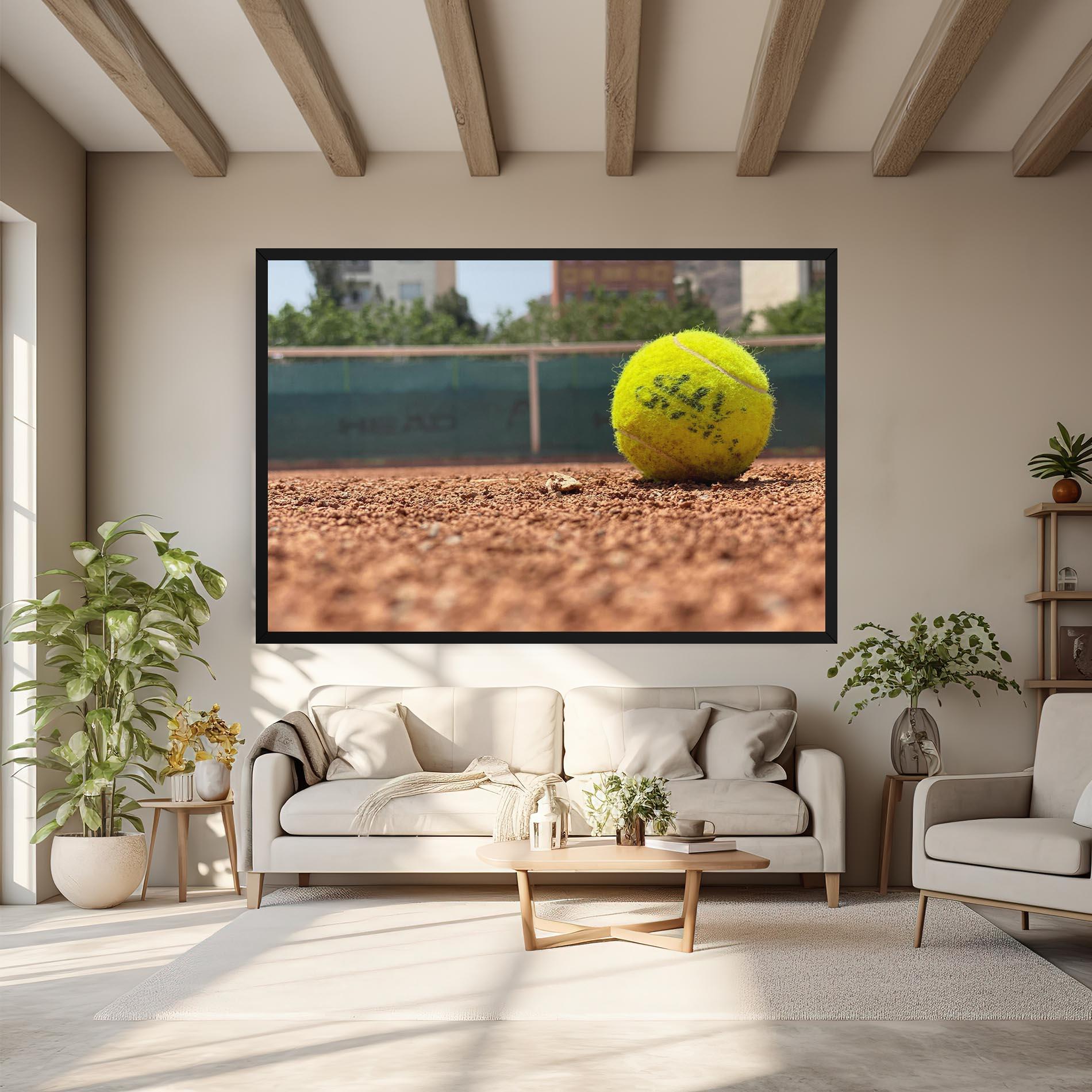 Tablou Canvas Lost Tennis Ball mockup 6