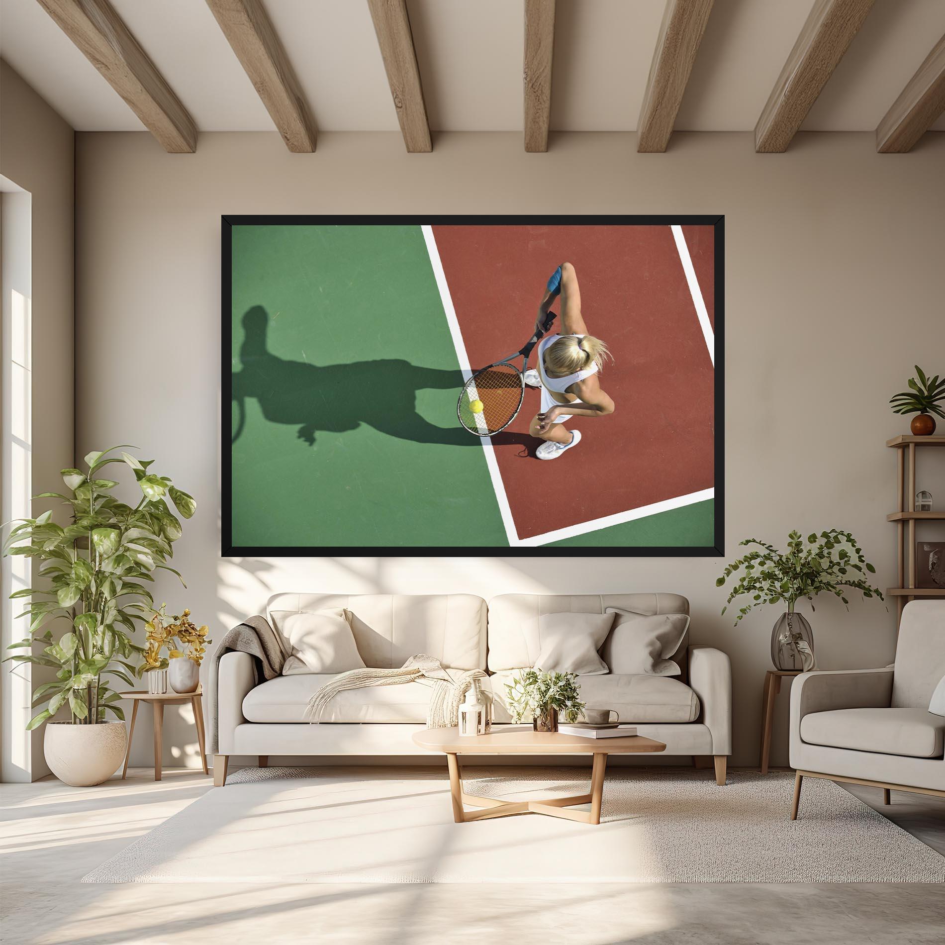 Tablou Canvas Outdoor Tennis mockup 6