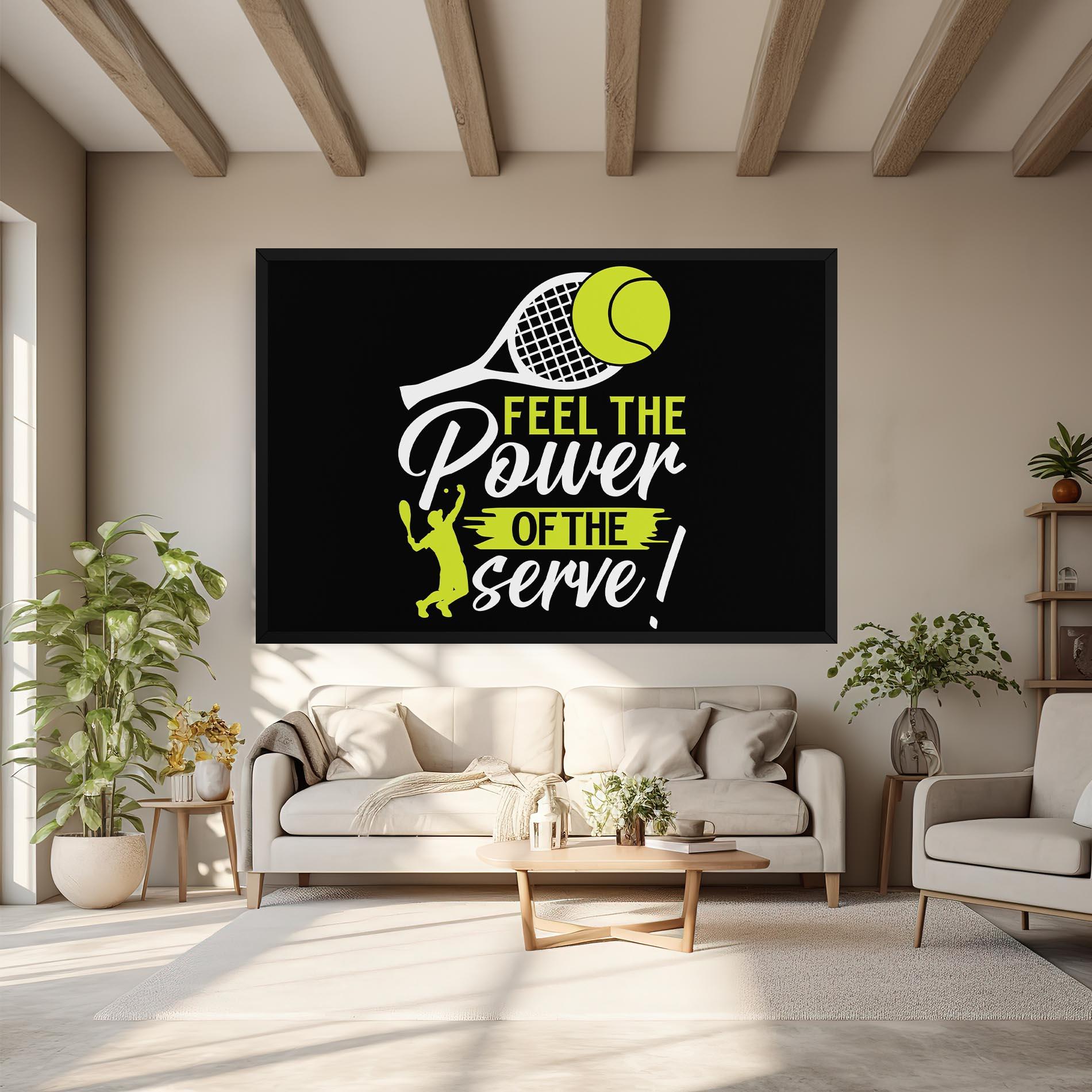 Tablou Canvas Power Serve mockup 6