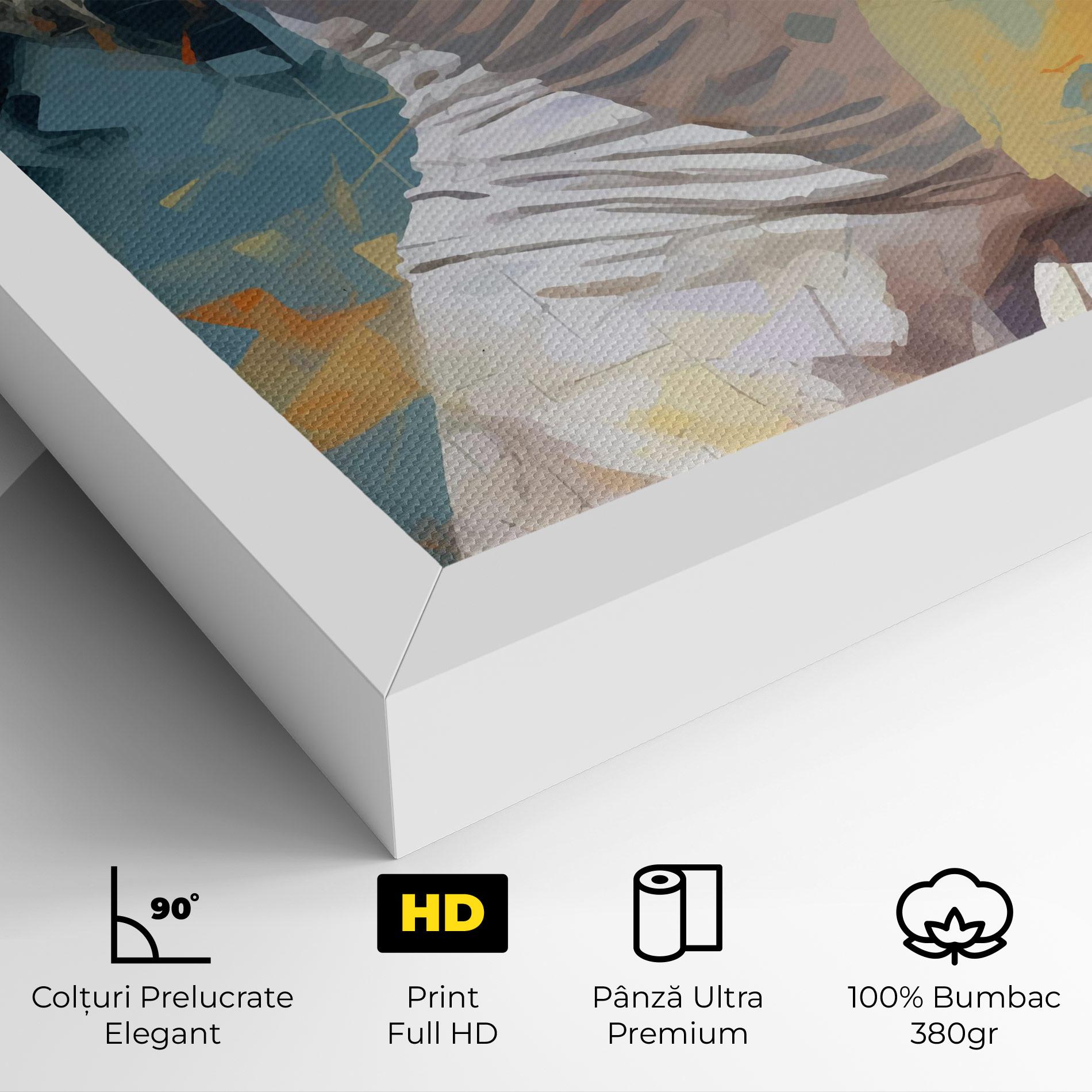 Tablou Canvas Blonde Tennis Girl mockup 4