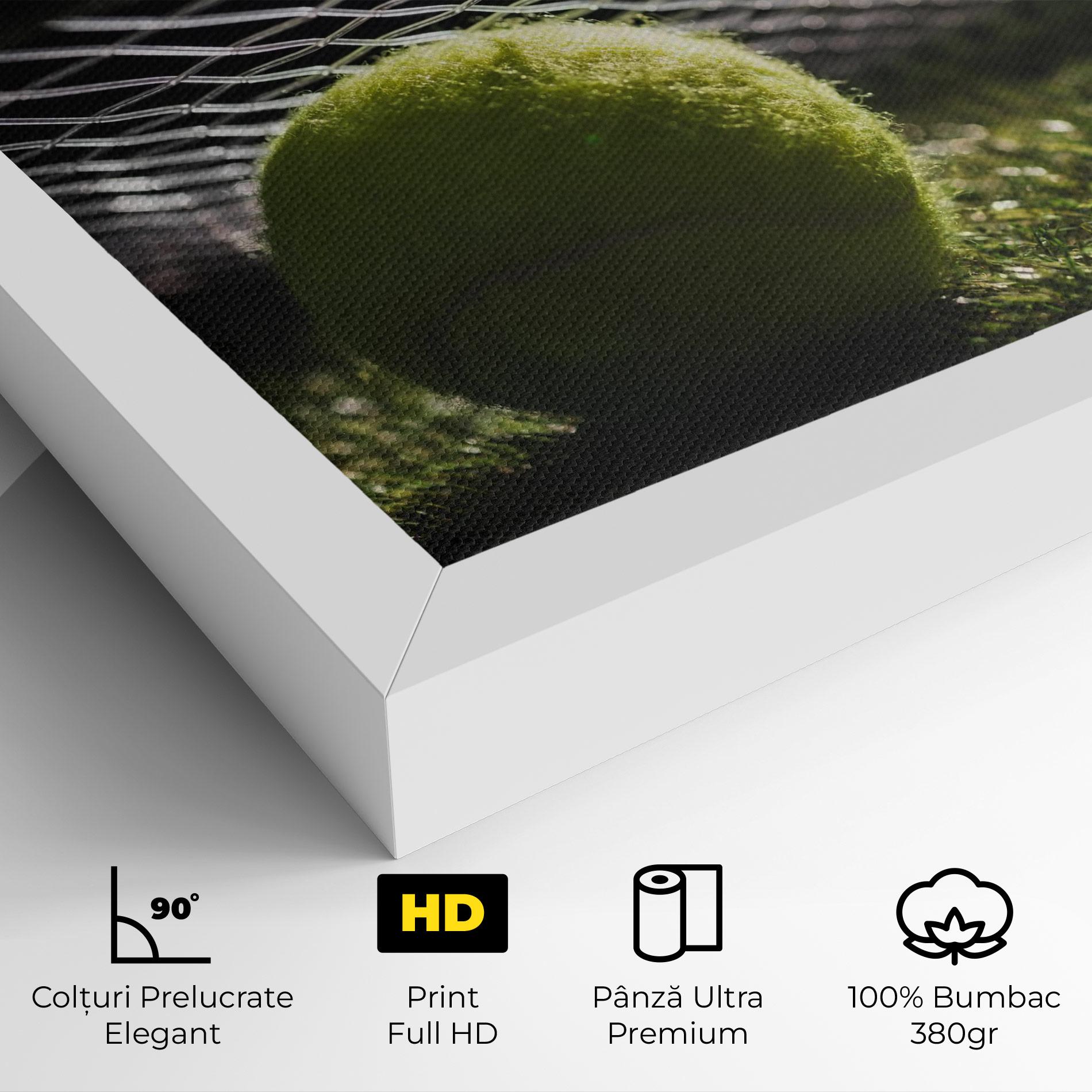 Tablou Canvas Close Up Tennis Ball mockup 4
