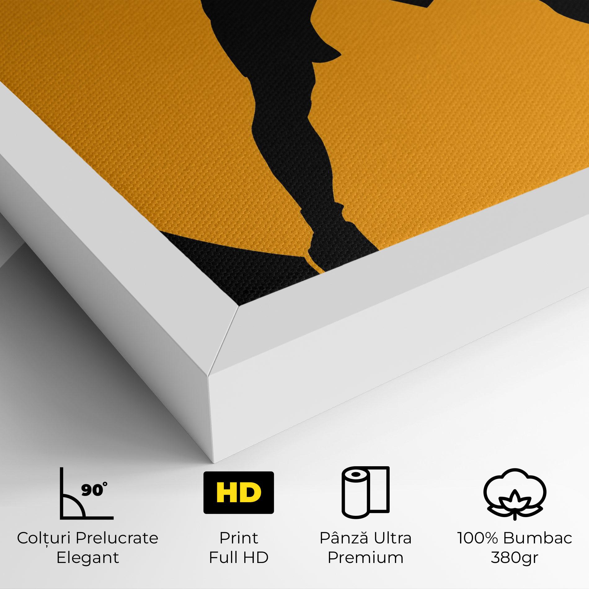 Tablou Canvas Orange Tennis mockup 4
