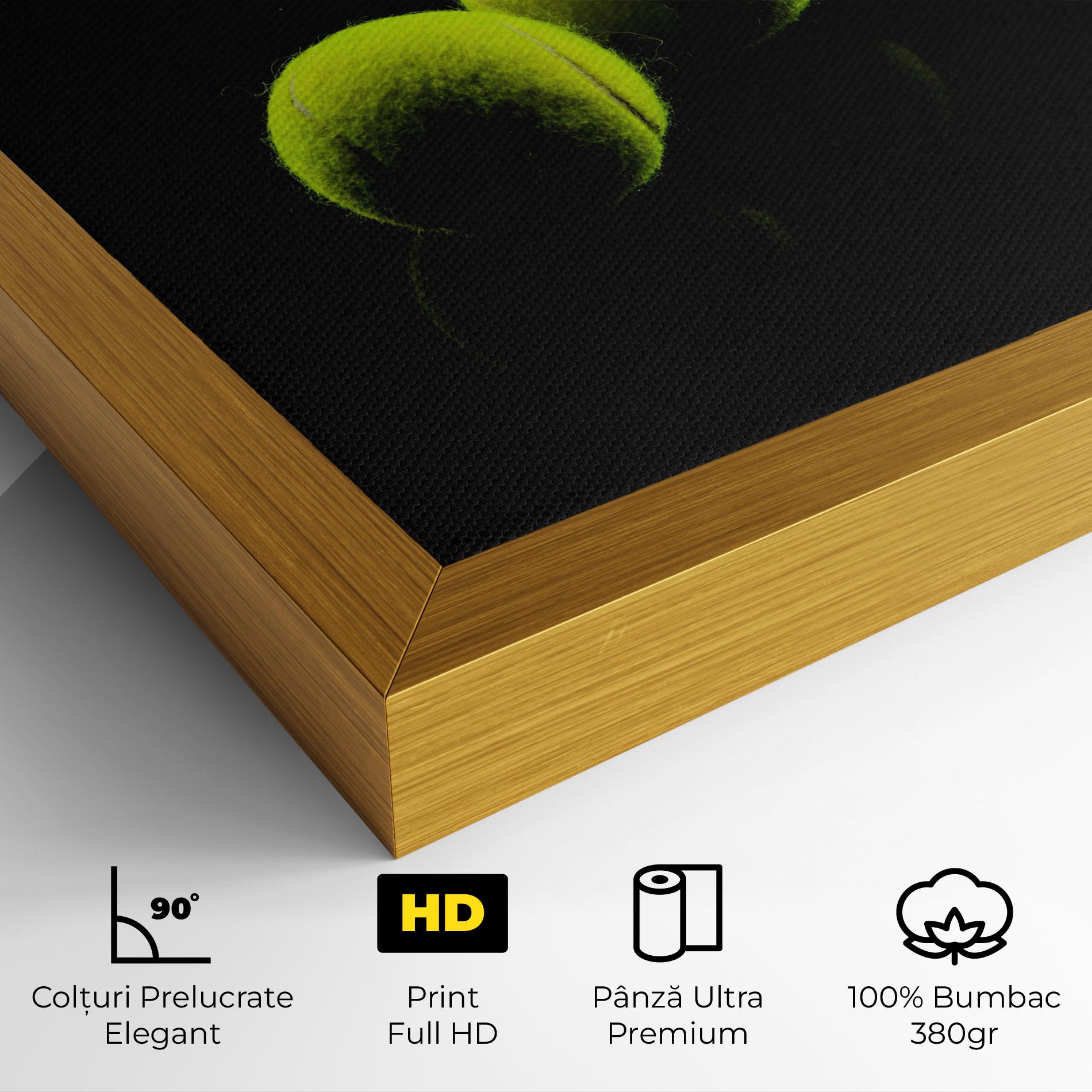 Tablou Canvas 3 Tennis Balls mockup 4