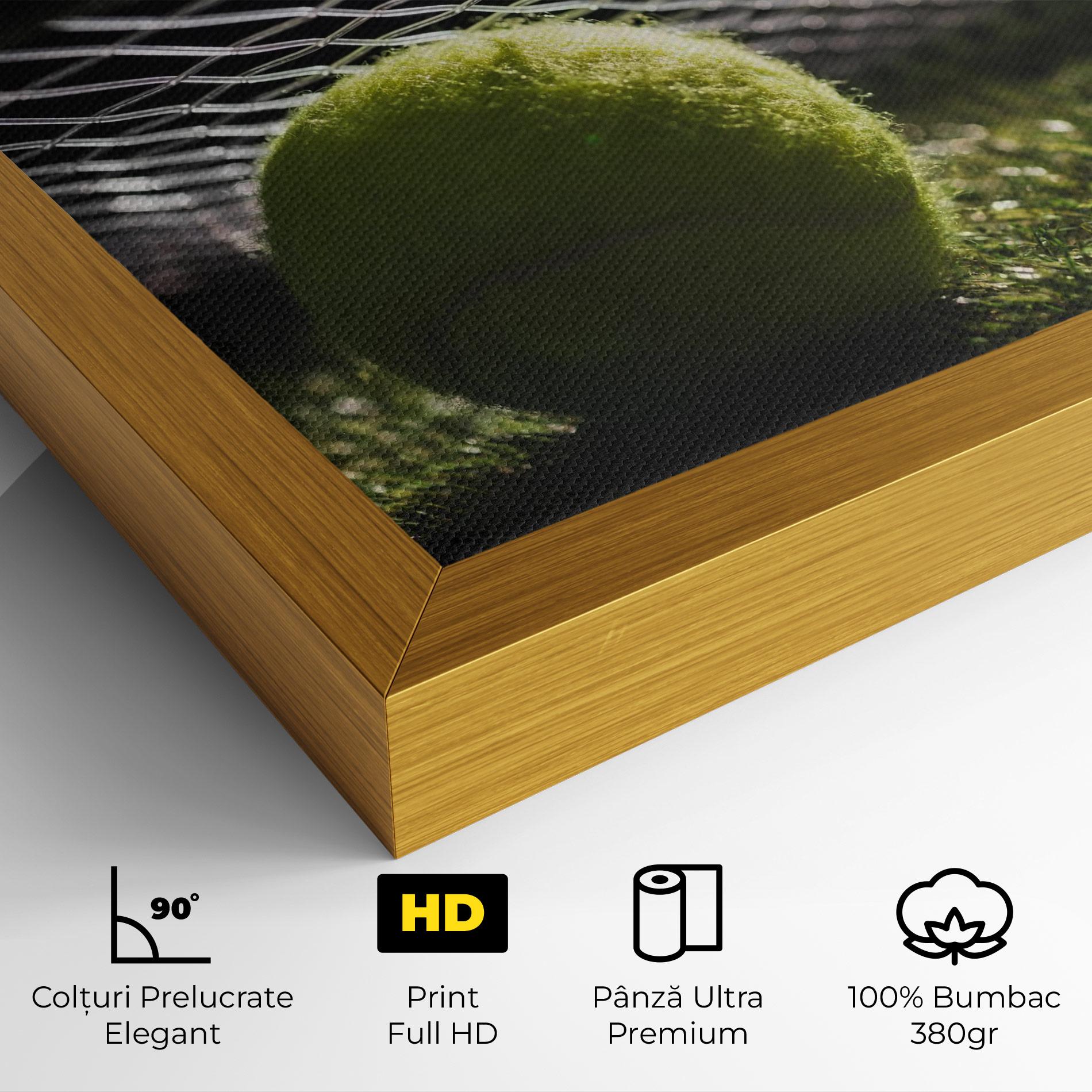 Tablou Canvas Close Up Tennis Ball mockup 4