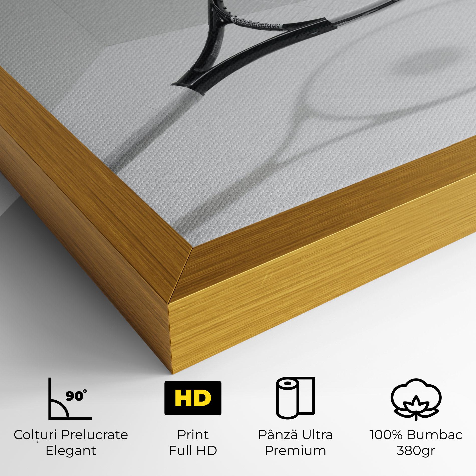 Tablou Canvas Floating Tennis Racket mockup 4