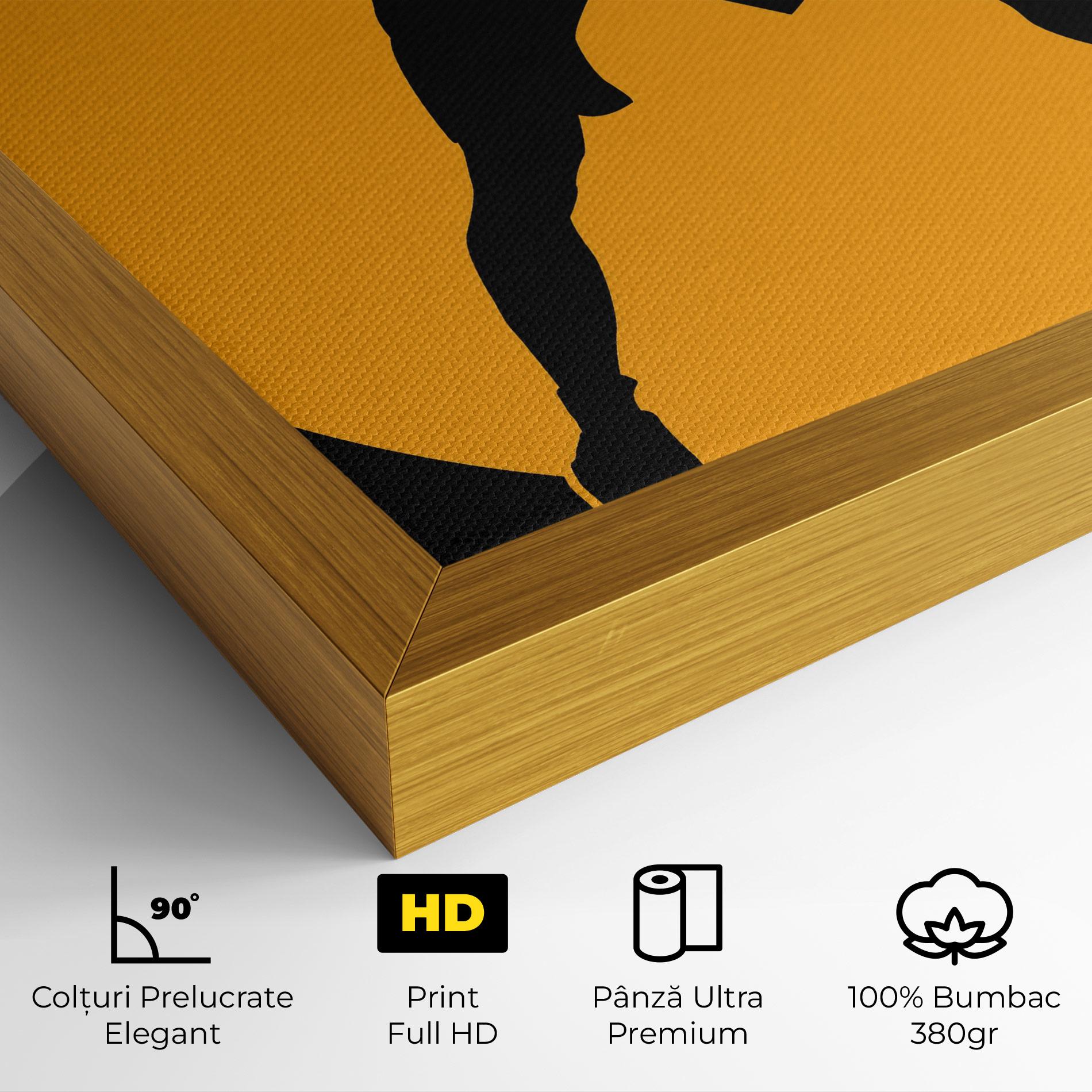 Tablou Canvas Orange Tennis mockup 4