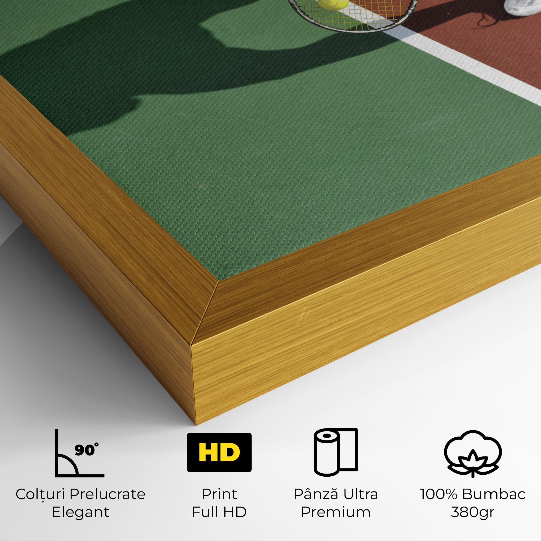 Tablou Canvas Outdoor Tennis mockup 4