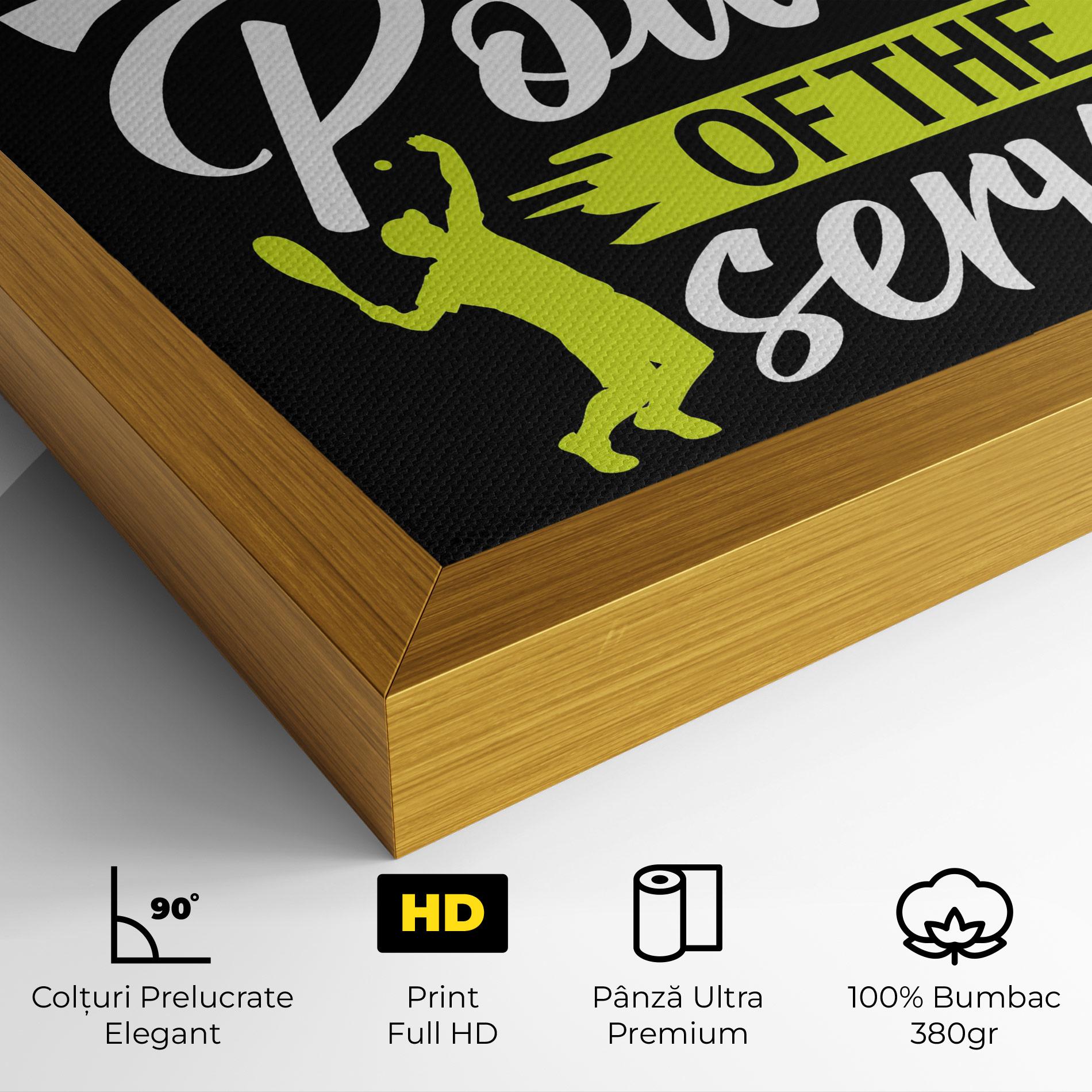 Tablou Canvas Power Serve mockup 4