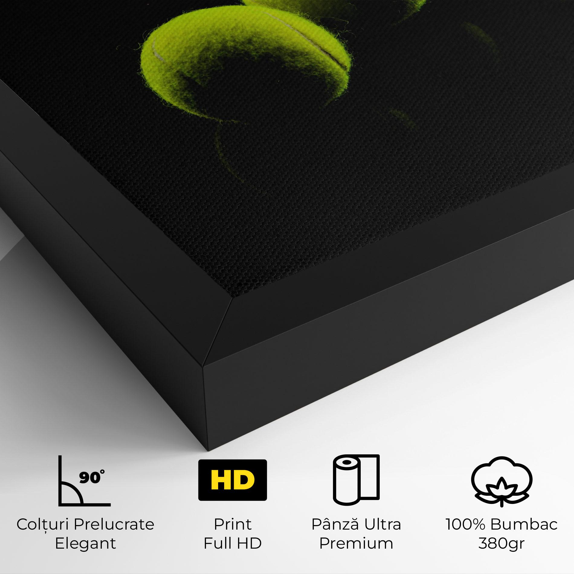 Tablou Canvas 3 Tennis Balls mockup 4