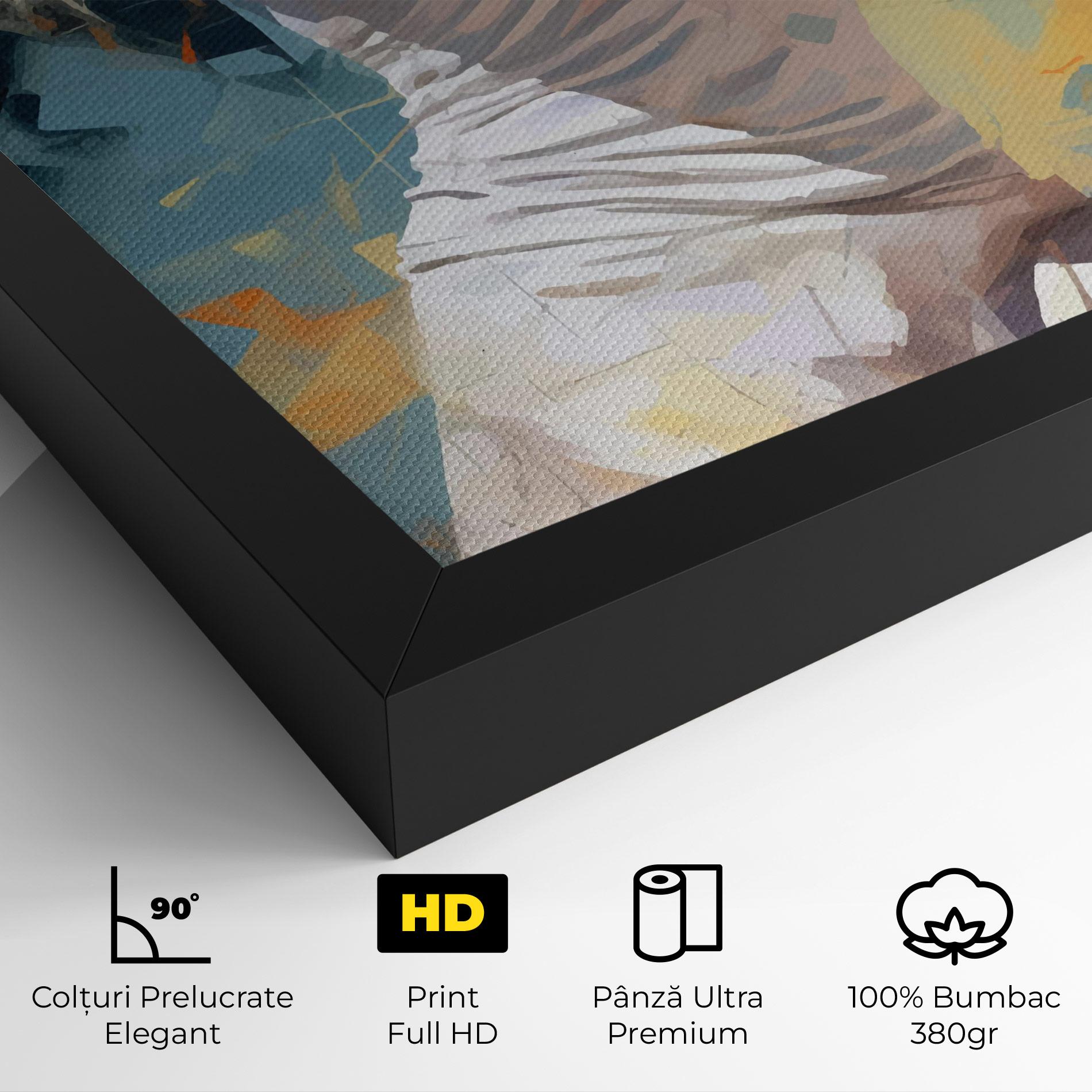 Tablou Canvas Blonde Tennis Girl mockup 4