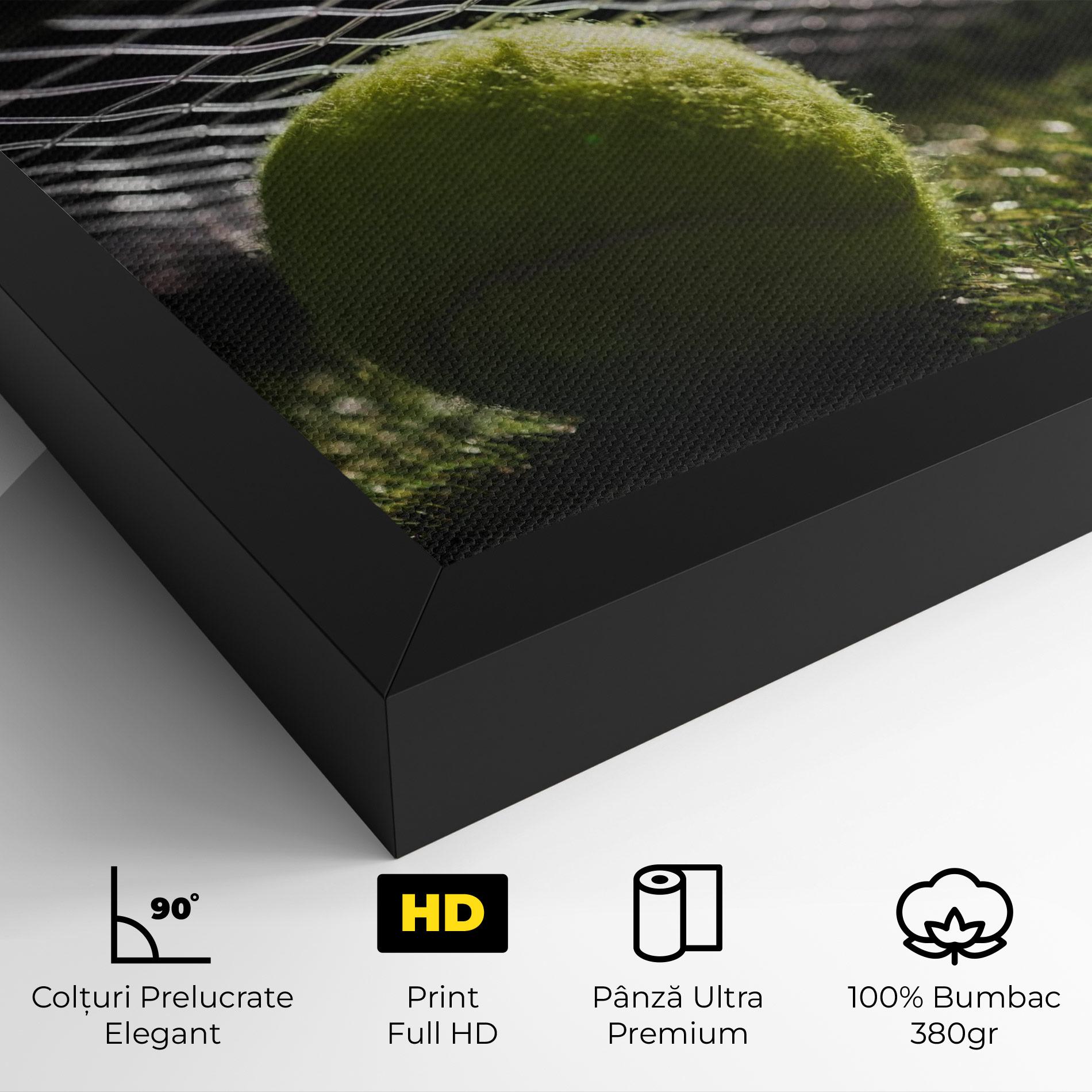 Tablou Canvas Close Up Tennis Ball mockup 4