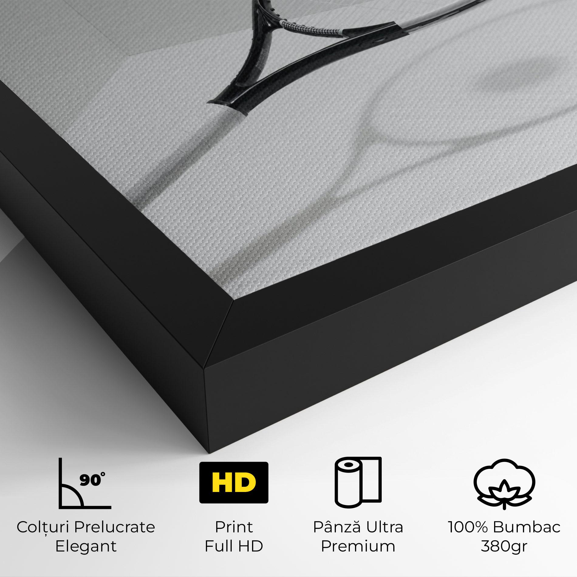 Tablou Canvas Floating Tennis Racket mockup 4