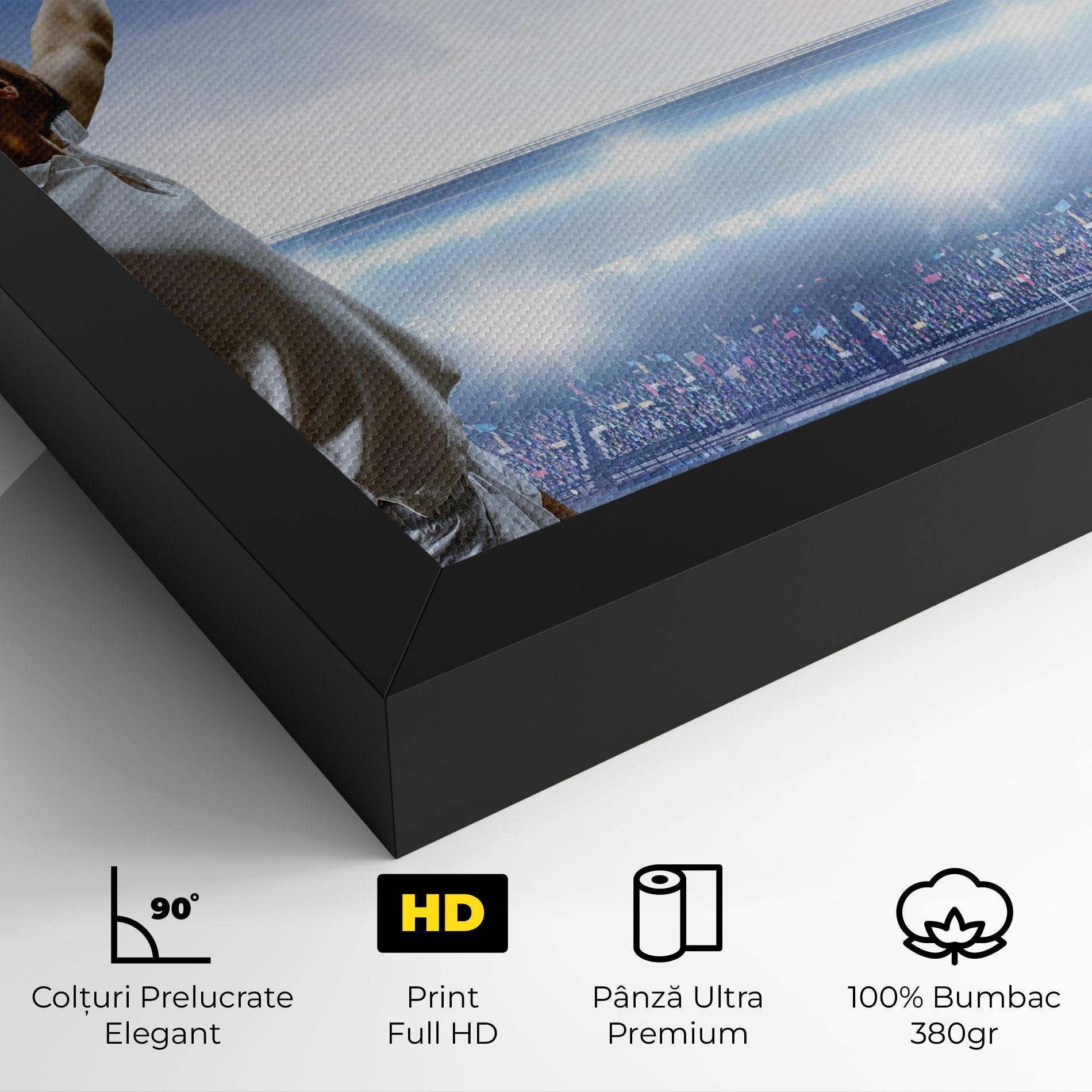 Tablou Canvas Stadium Tennis Player mockup 4