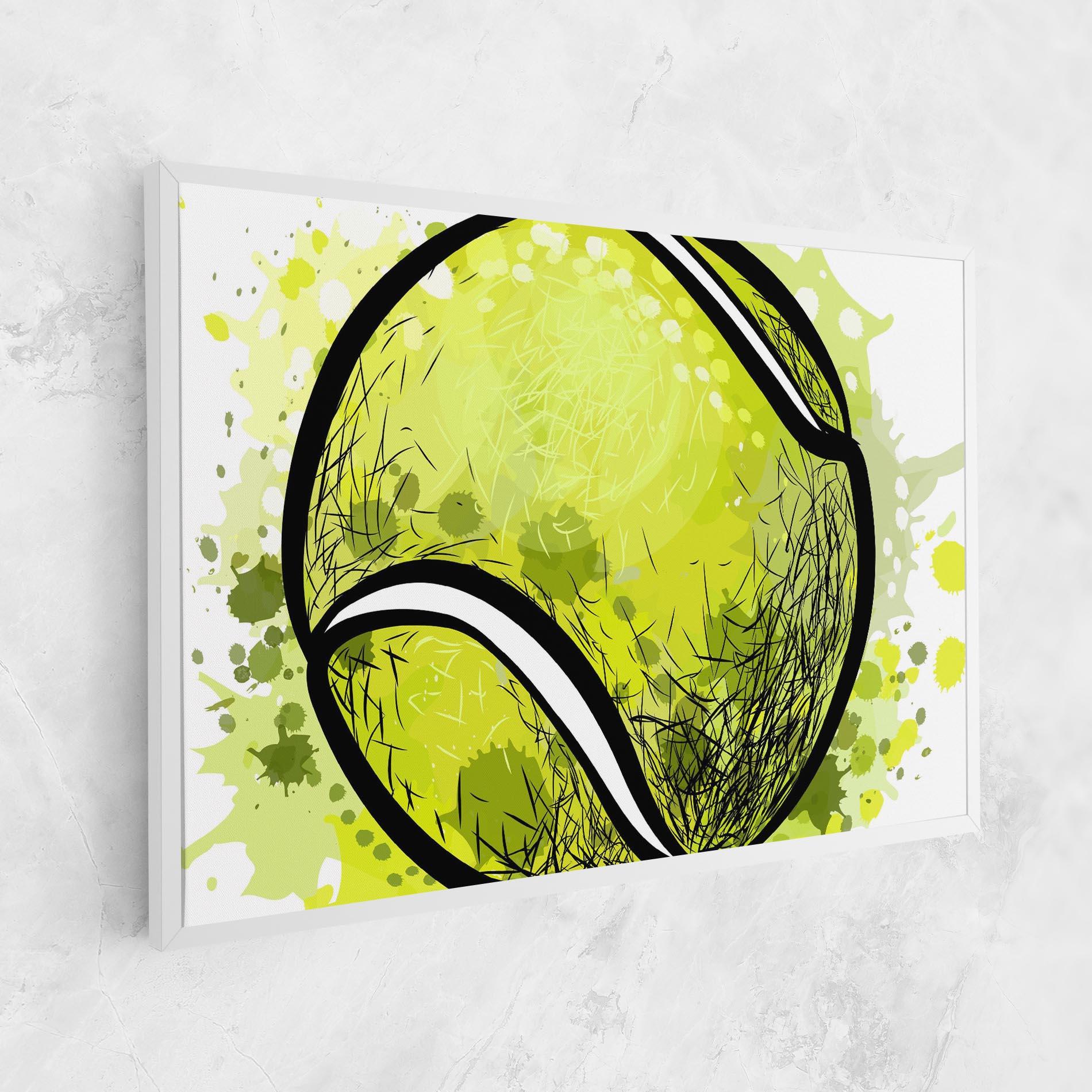 Tablou Canvas Big Tennis Ball mockup 1