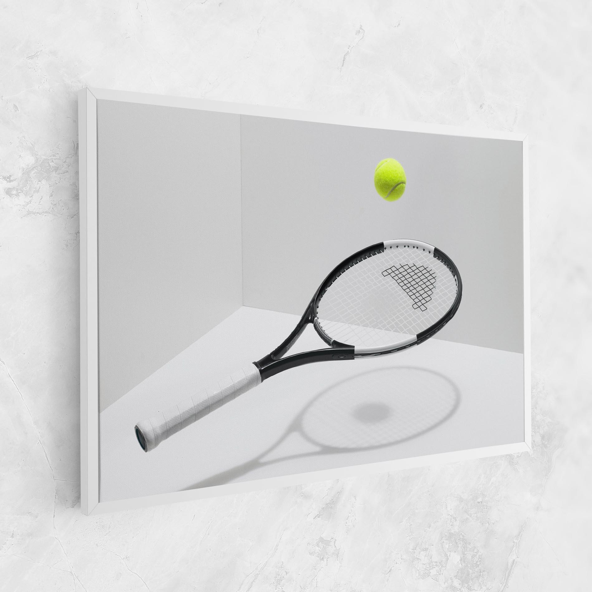 Tablou Canvas Floating Tennis Racket mockup 1
