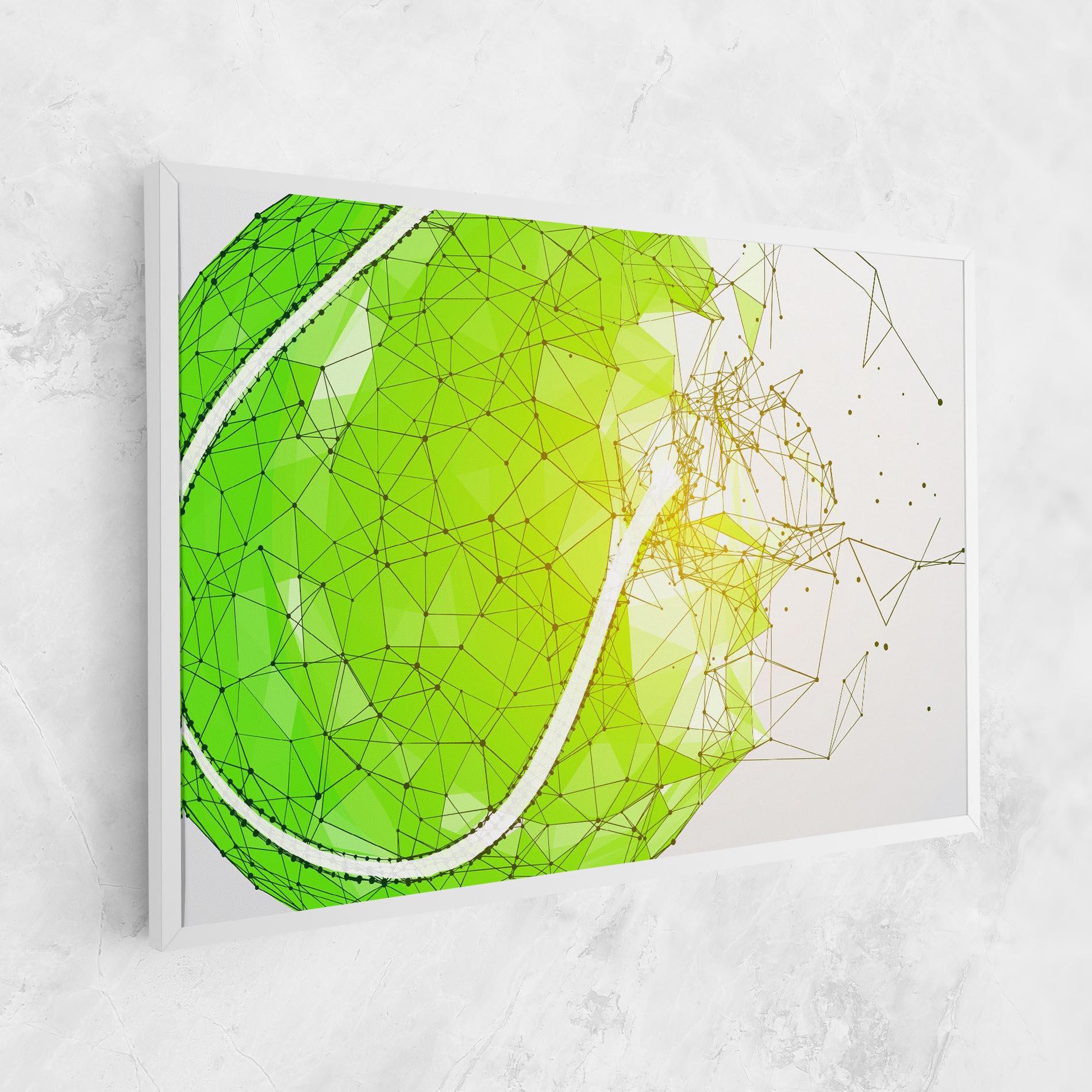 Tablou Canvas Green Line Tennis mockup 1