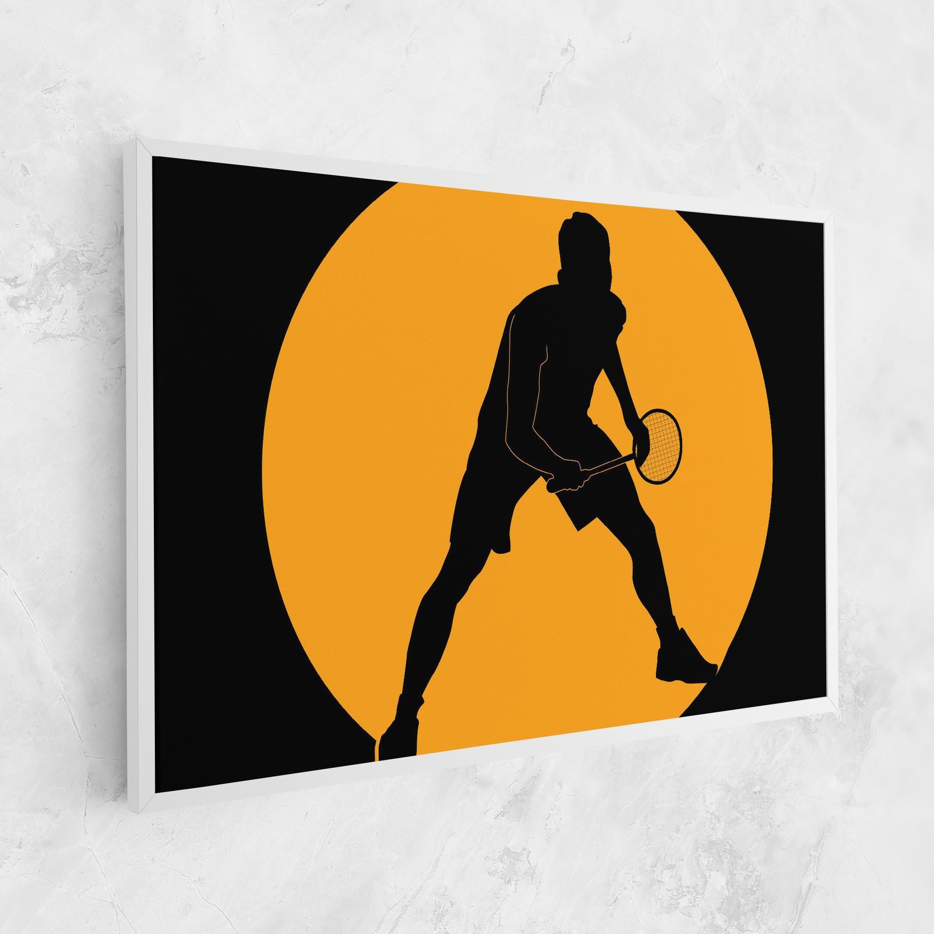 Tablou Canvas Orange Tennis mockup 1