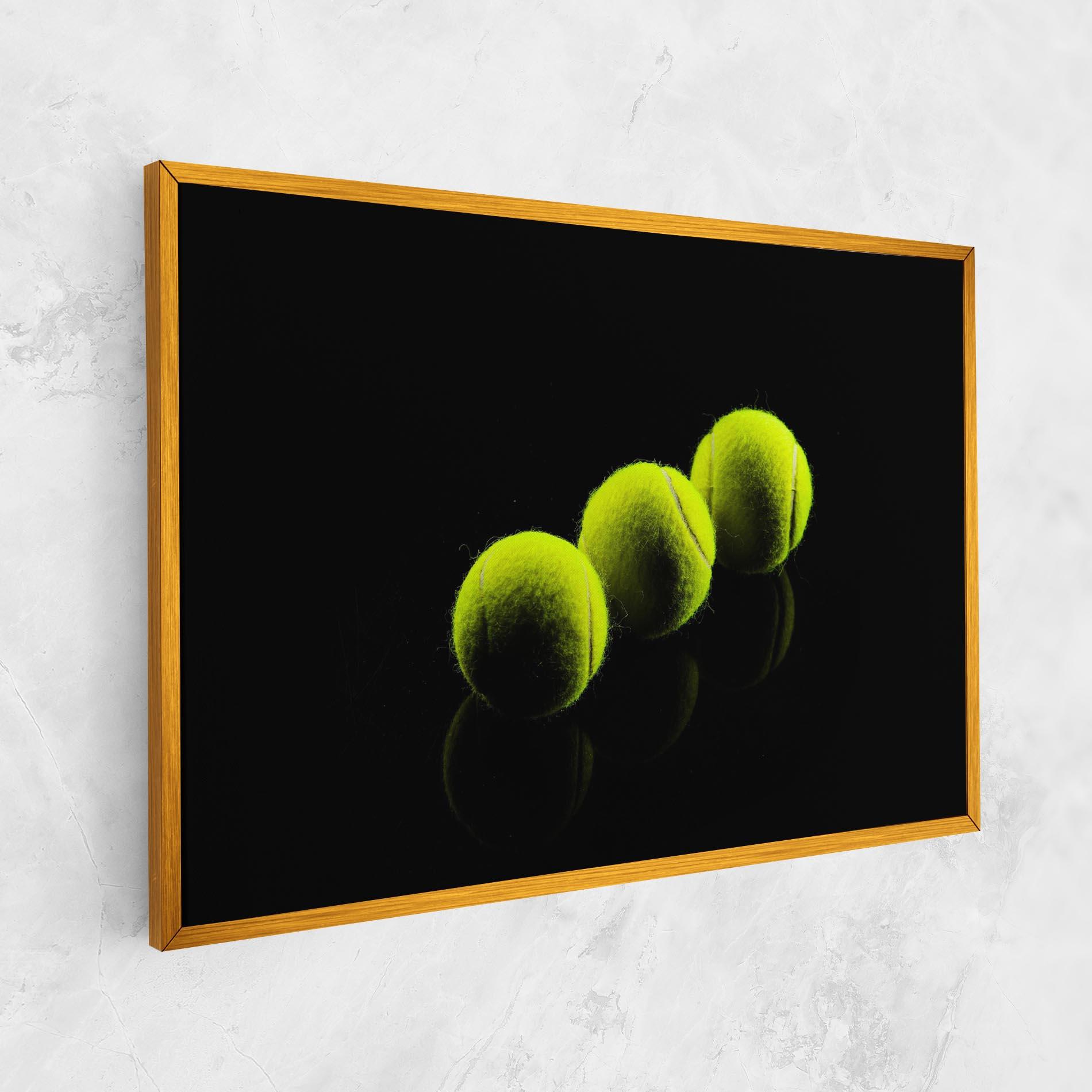 Tablou Canvas 3 Tennis Balls mockup 1